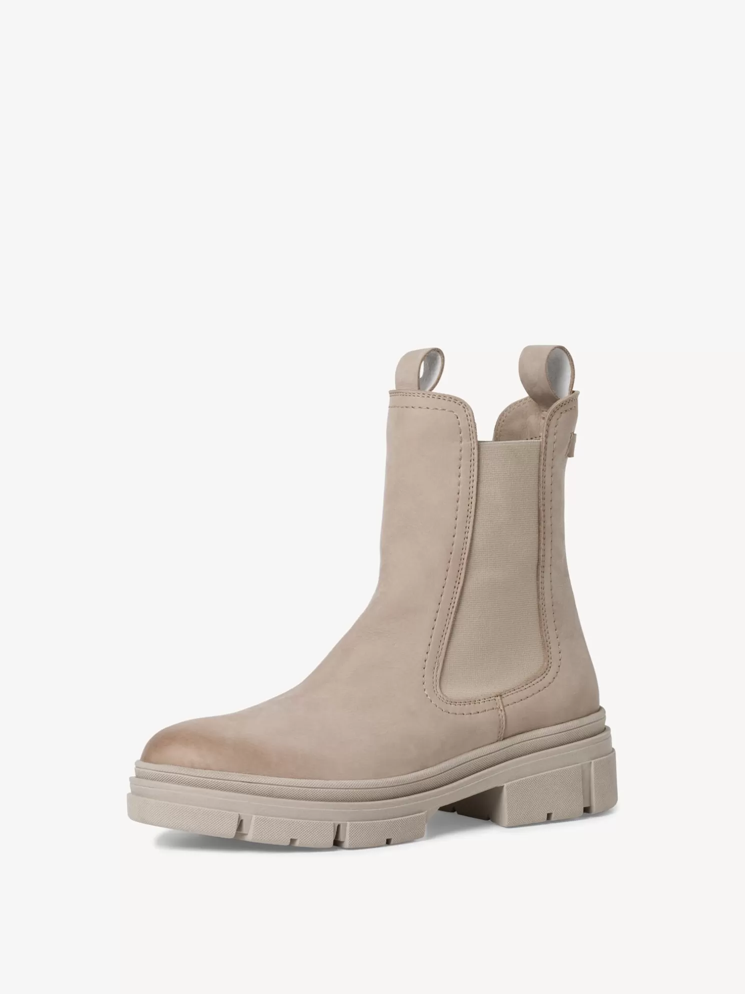 Tamaris Leder Chelsea Boot - beige