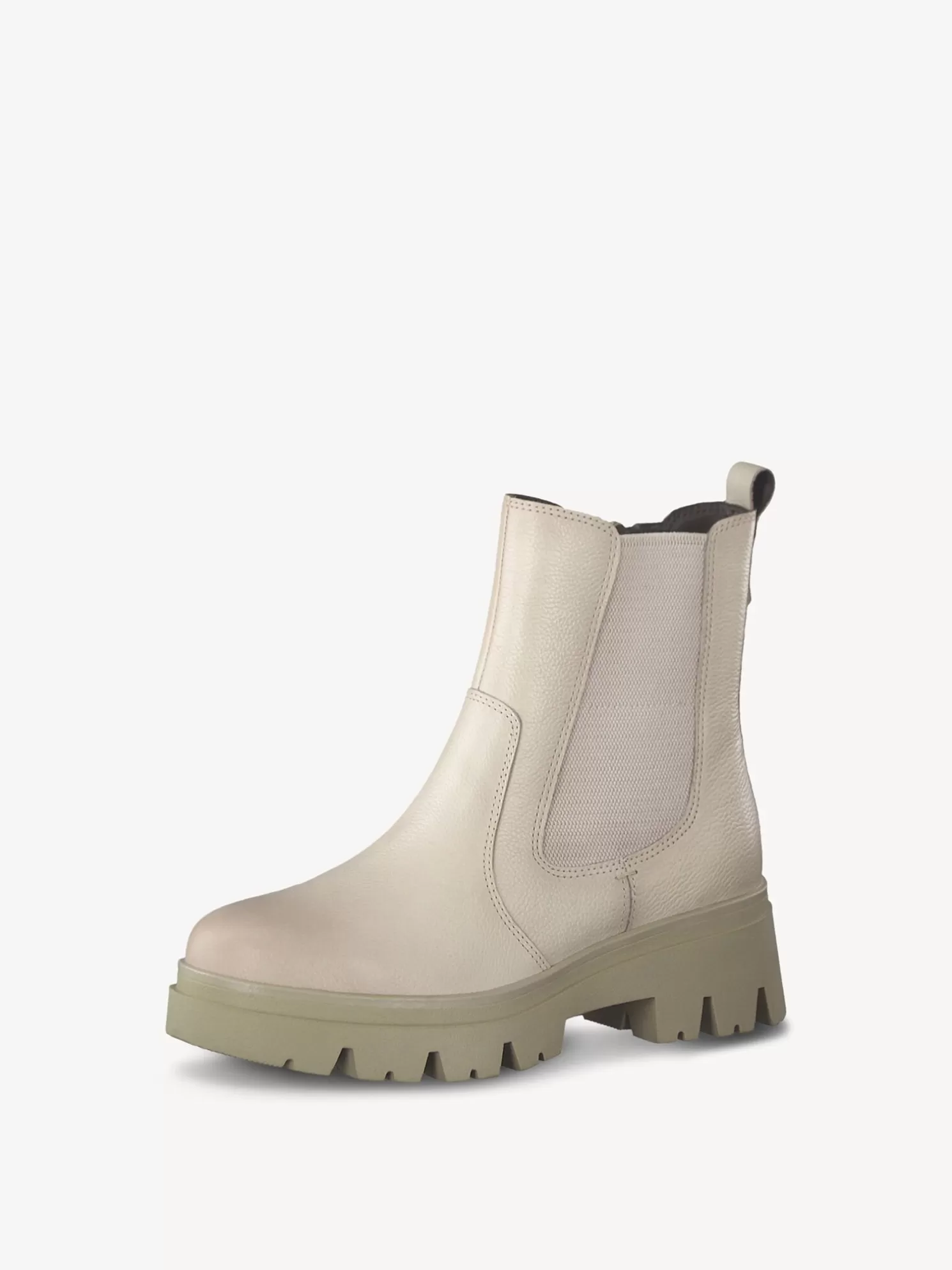 Tamaris Leder Chelsea Boot - beige