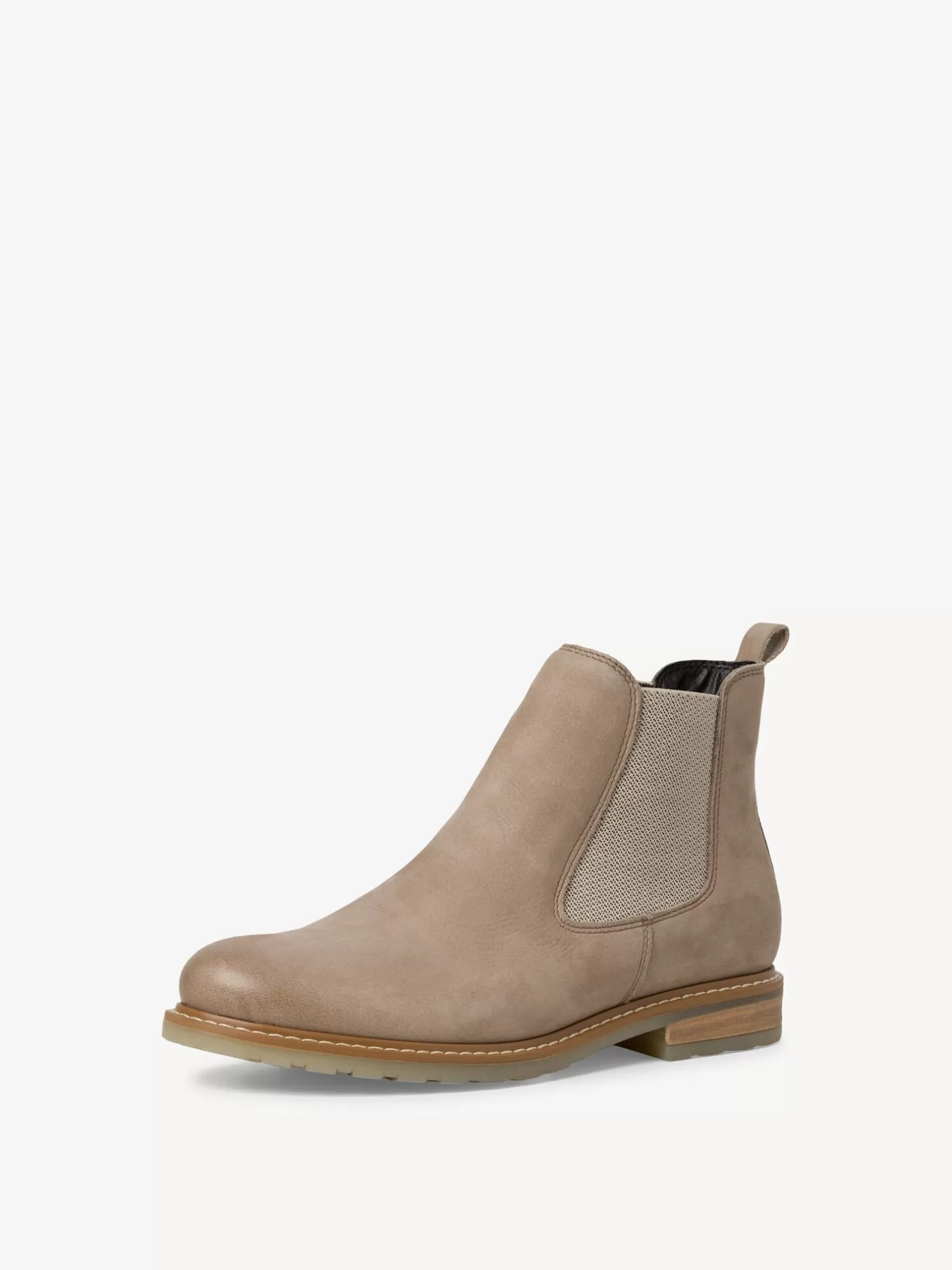 Tamaris Leder Chelsea Boot - beige