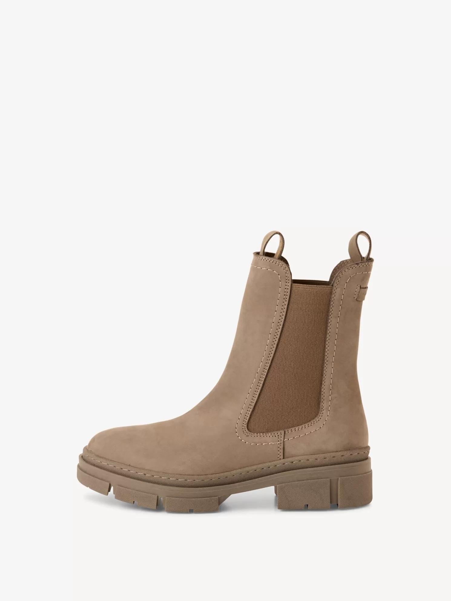 Tamaris Leder Chelsea Boot - beige