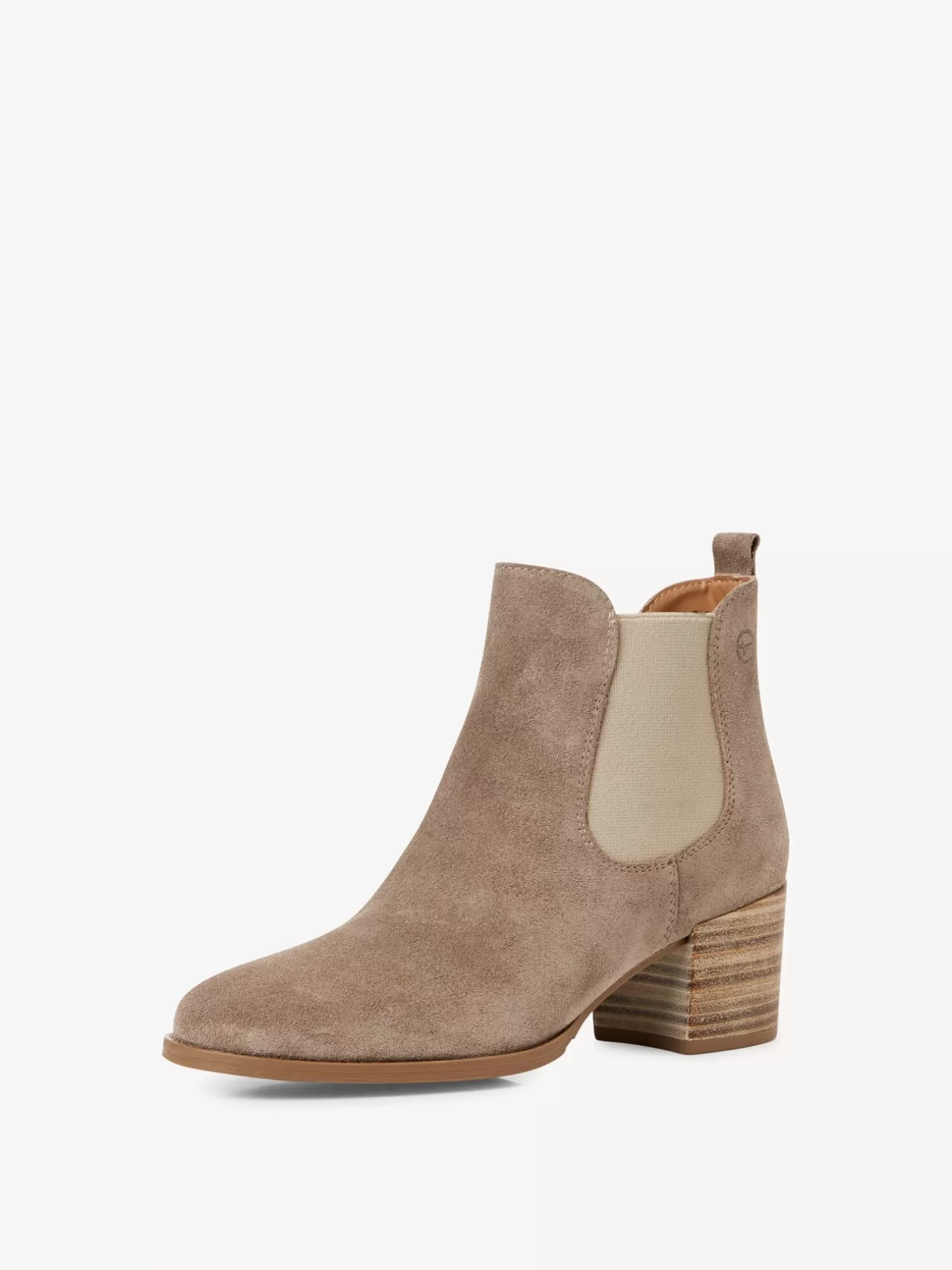 Tamaris Leder Chelsea Boot - beige