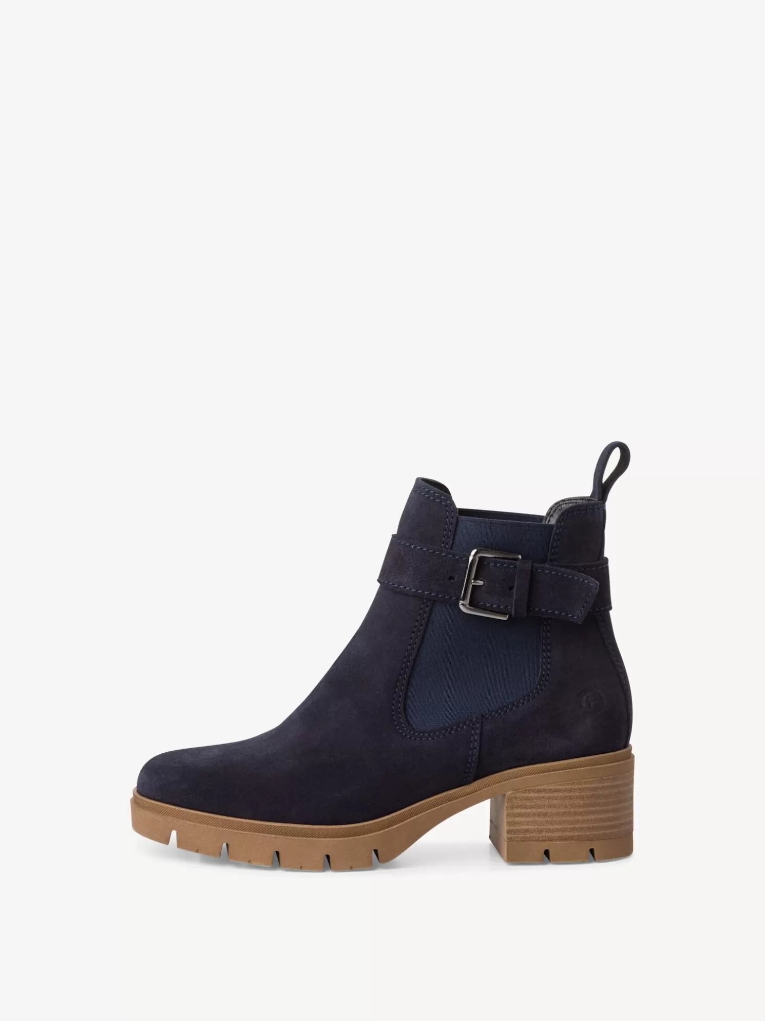 Tamaris Leder Chelsea Boot - blau