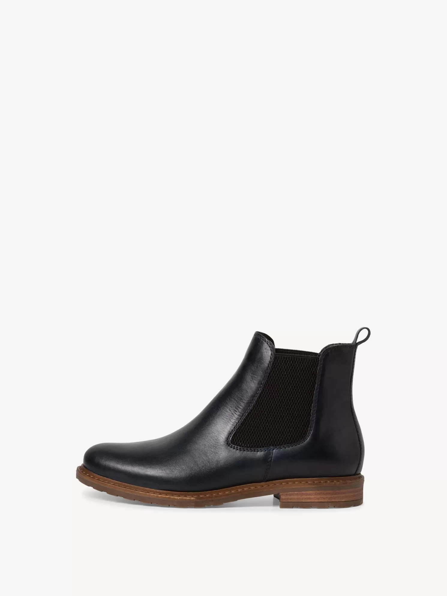 Tamaris Leder Chelsea Boot - blau