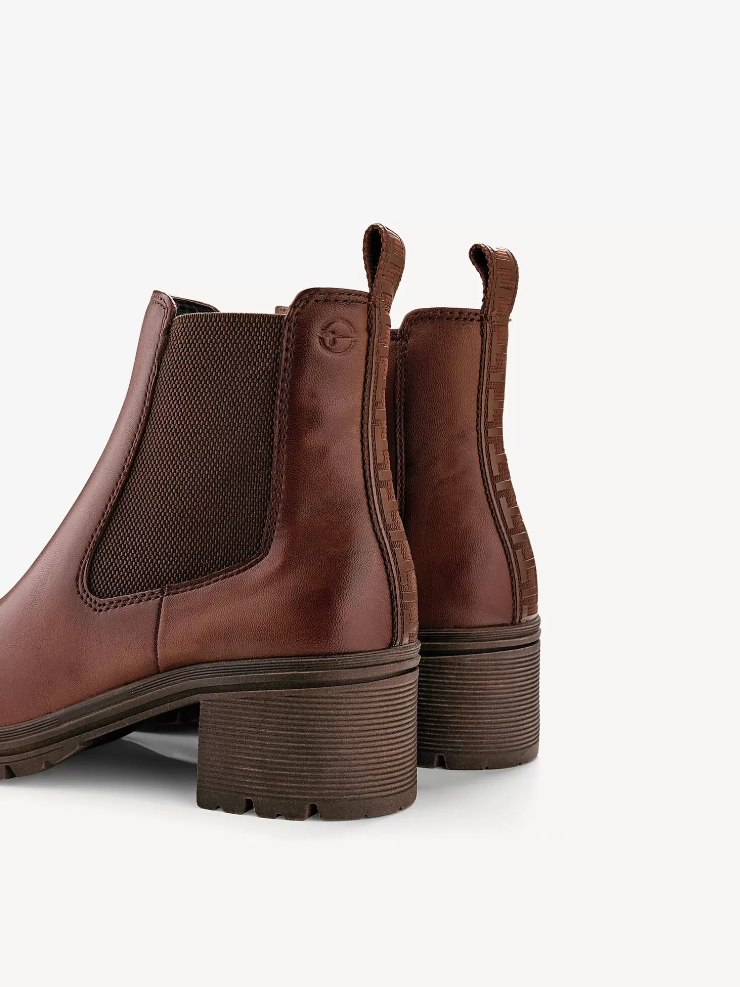 Tamaris Leder Chelsea Boot - braun