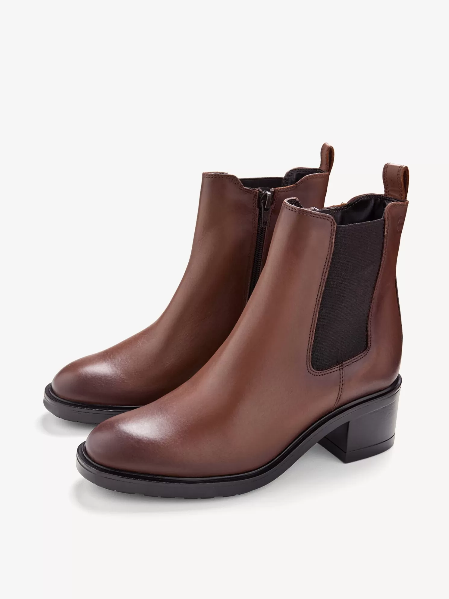 Tamaris Leder Chelsea Boot - braun