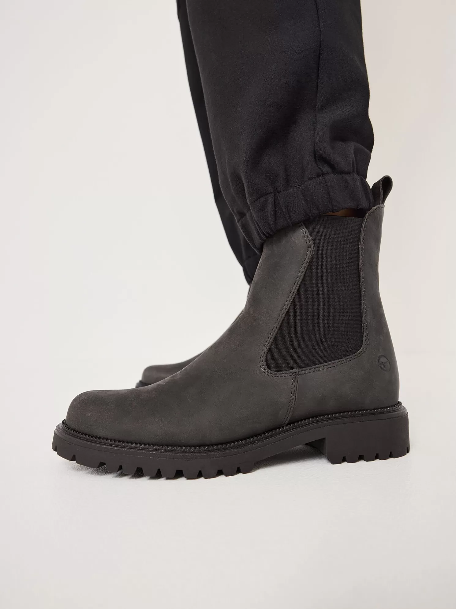 Tamaris Leder Chelsea Boot - braun