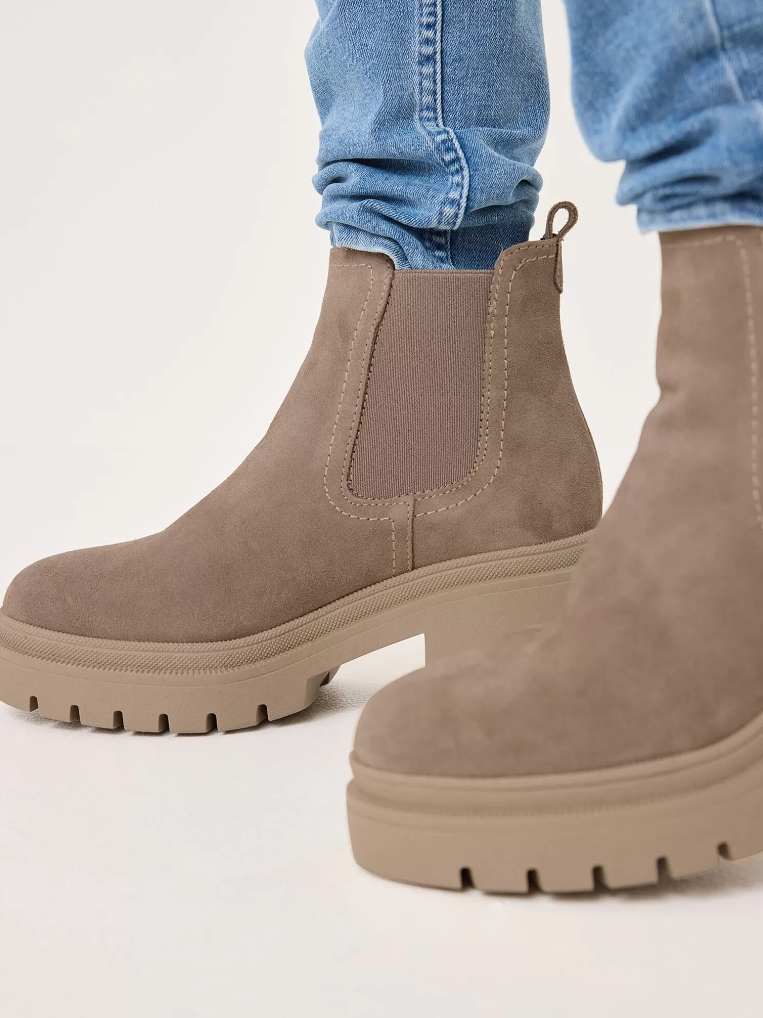 Tamaris Leder Chelsea Boot - braun