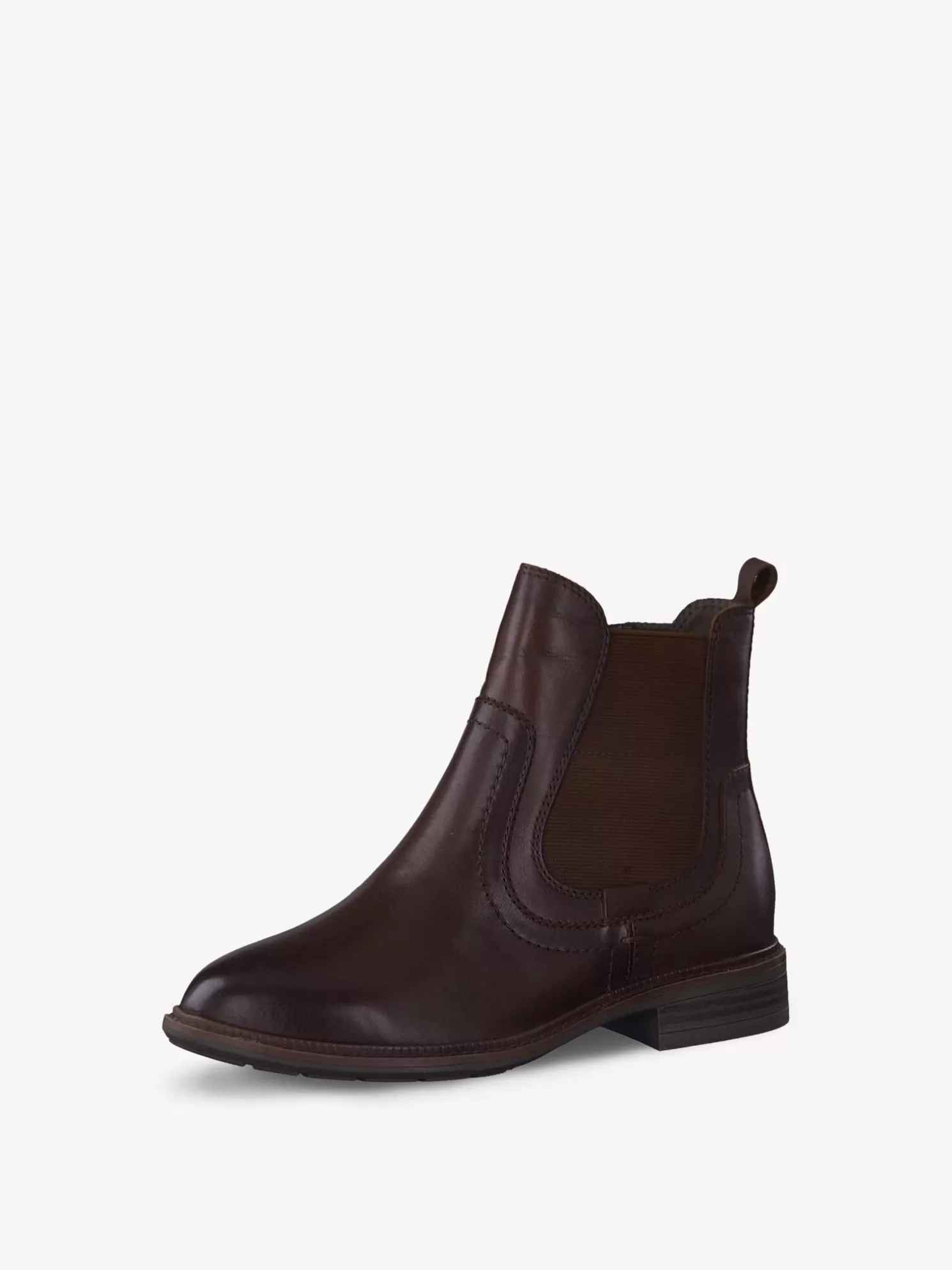 Tamaris Leder Chelsea Boot - braun