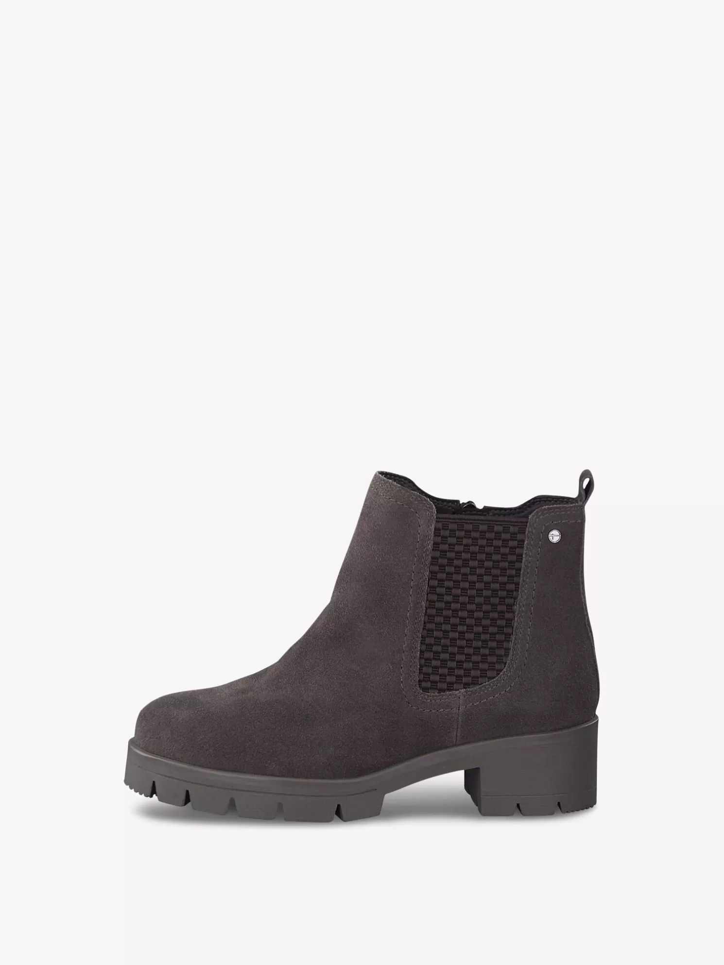 Tamaris Leder Chelsea Boot - grau