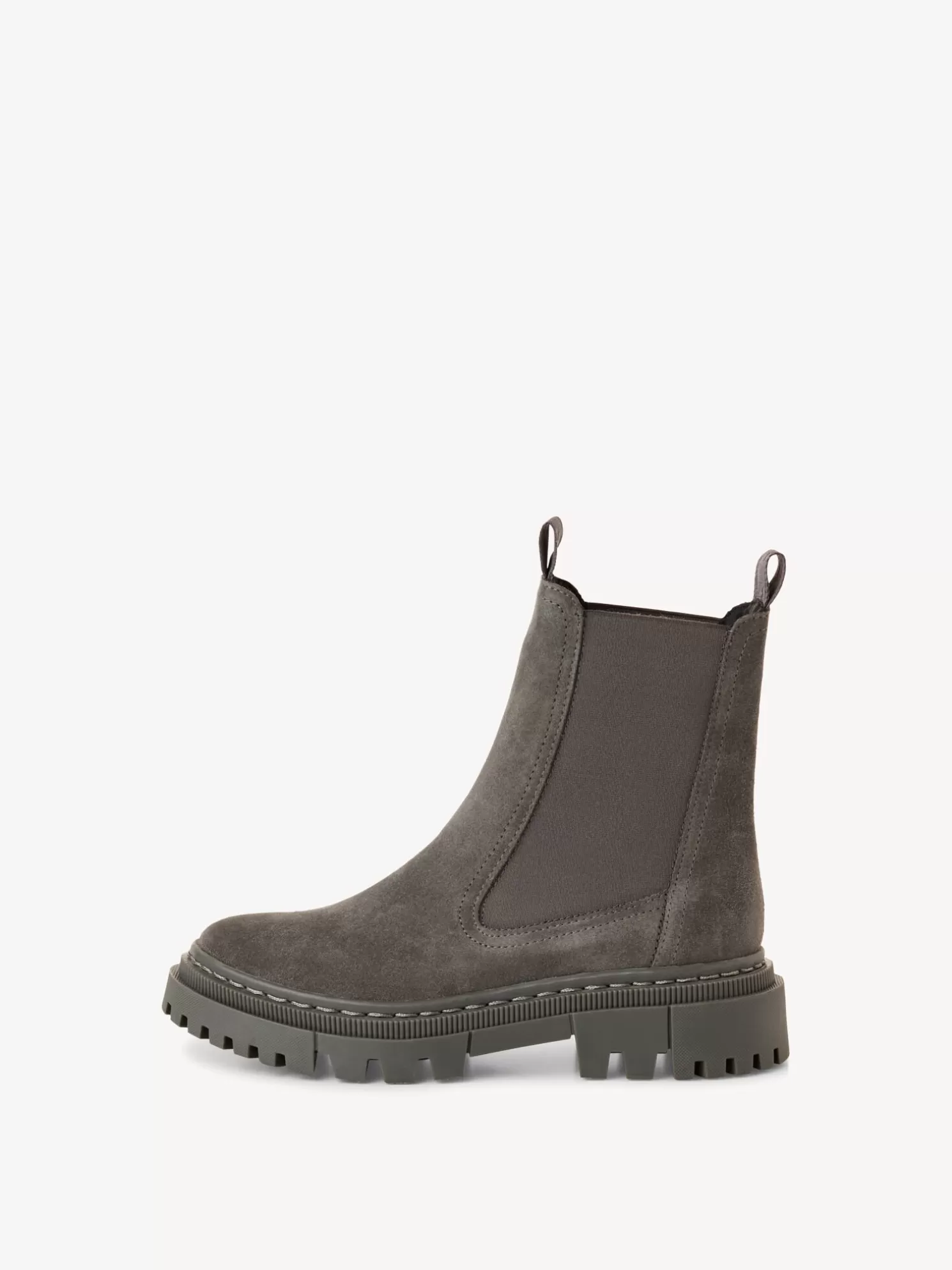 Tamaris Leder Chelsea Boot - grau