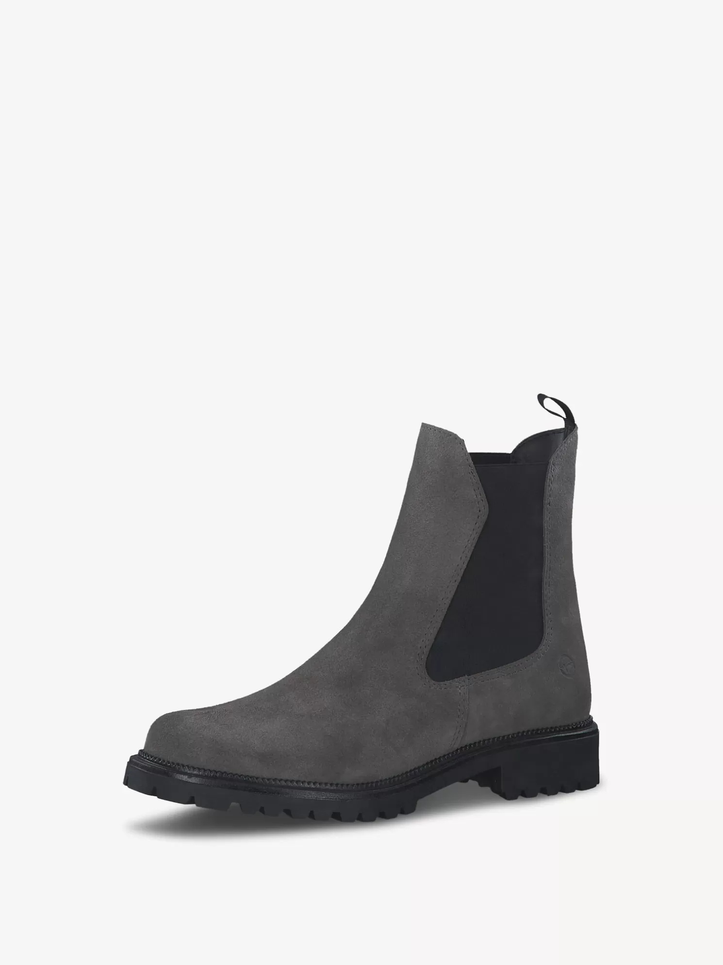 Tamaris Leder Chelsea Boot - grau