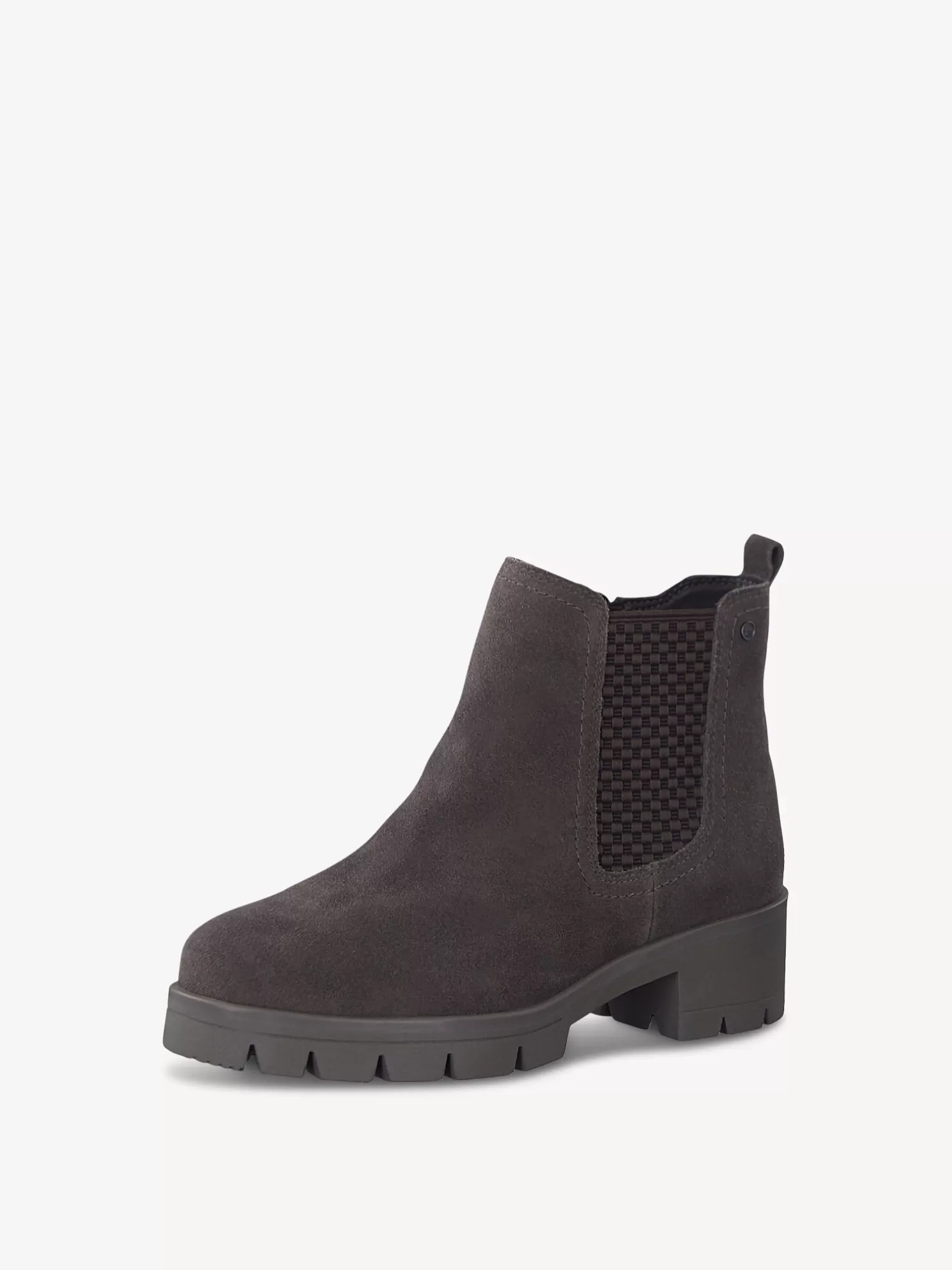 Tamaris Leder Chelsea Boot - grau