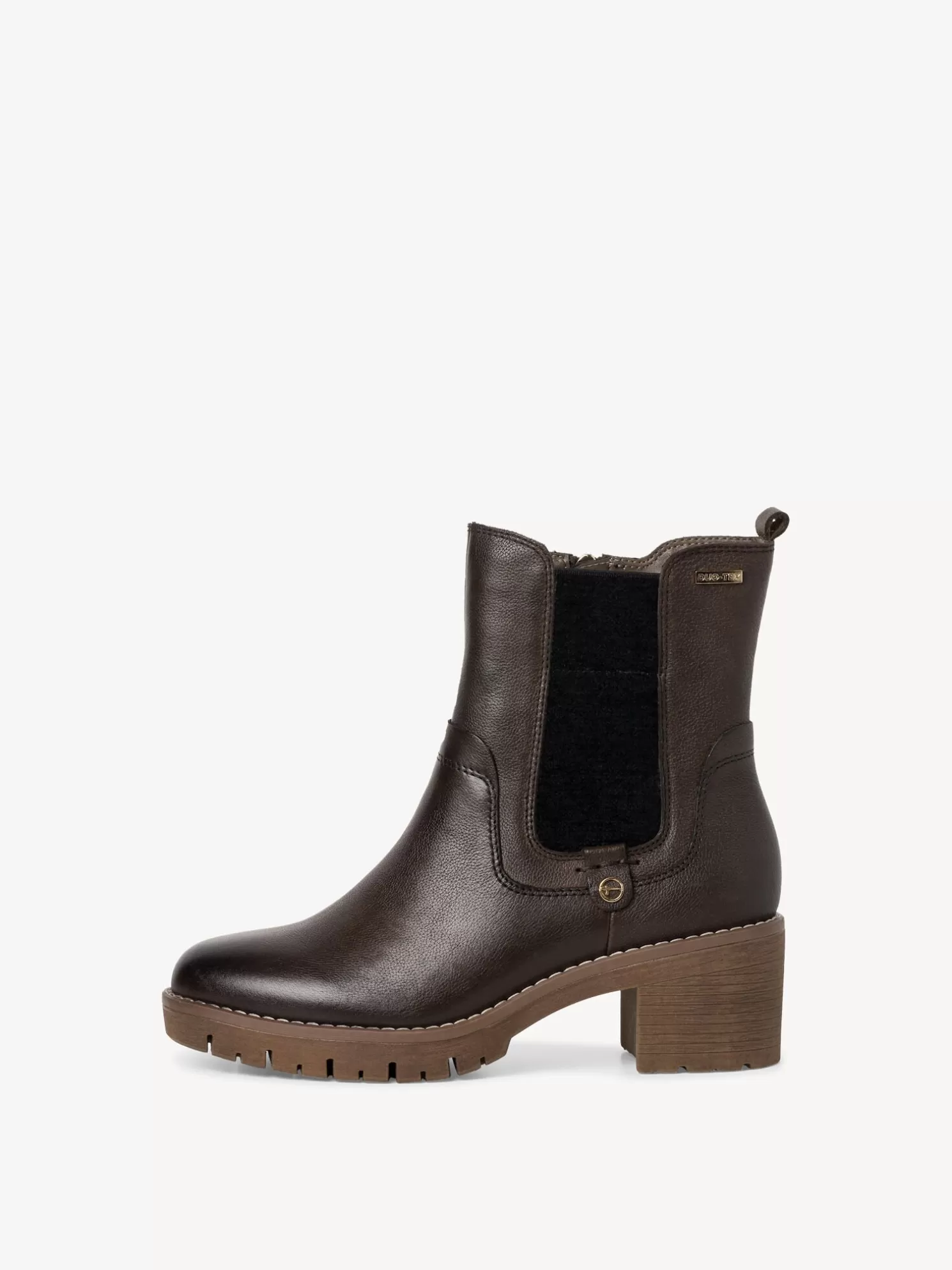 Tamaris Leder Chelsea Boot - grün