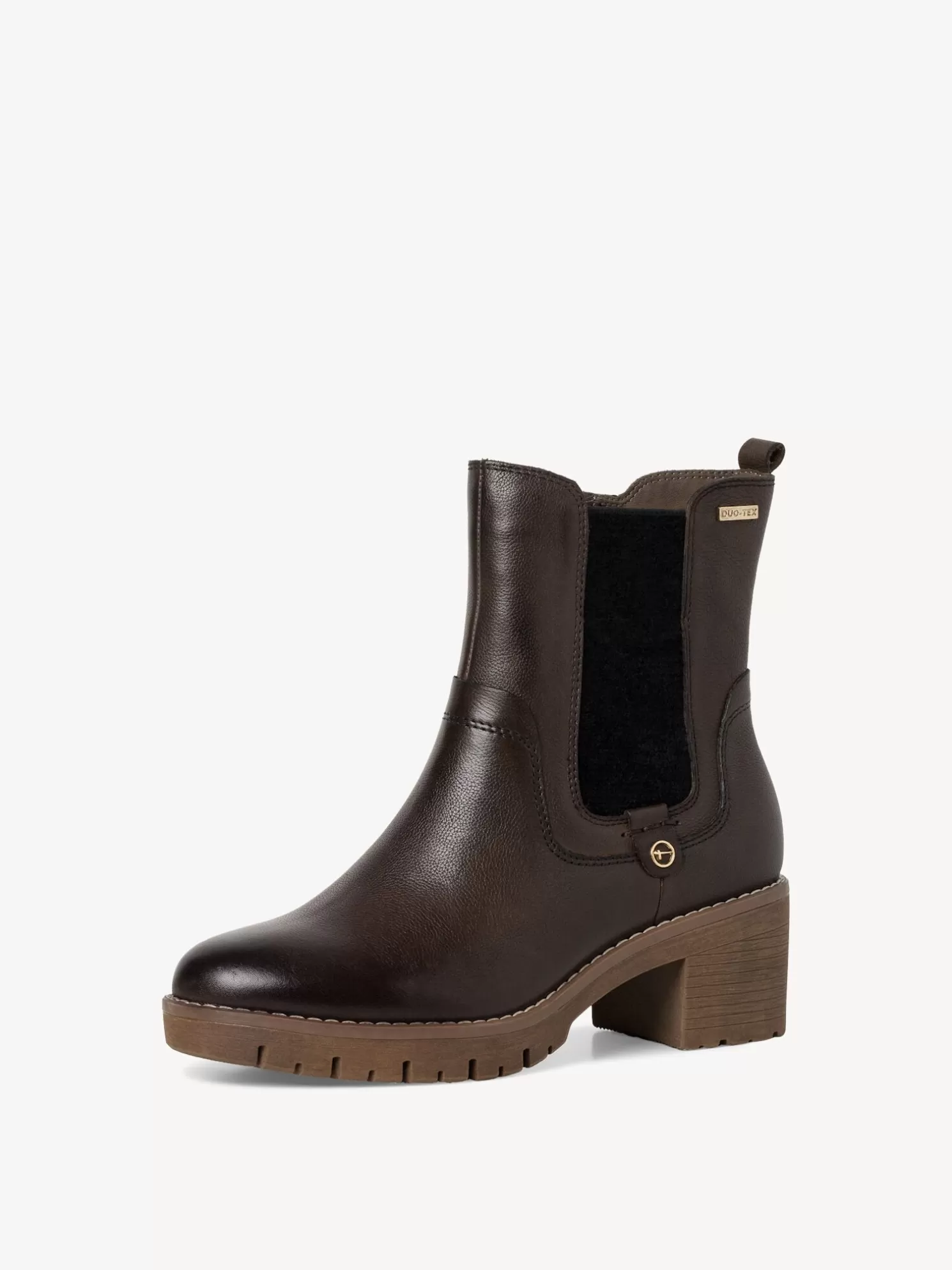 Tamaris Leder Chelsea Boot - grün