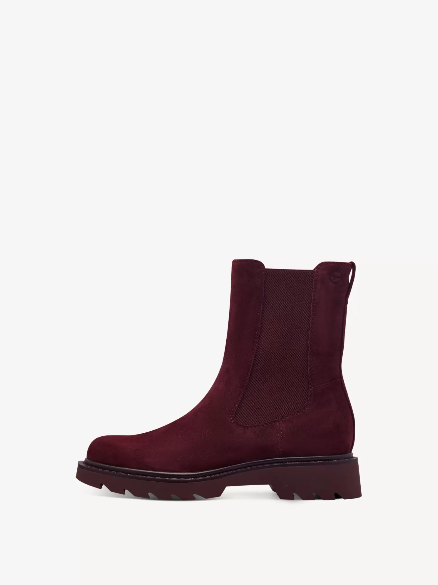 Tamaris Leder Chelsea Boot - rot