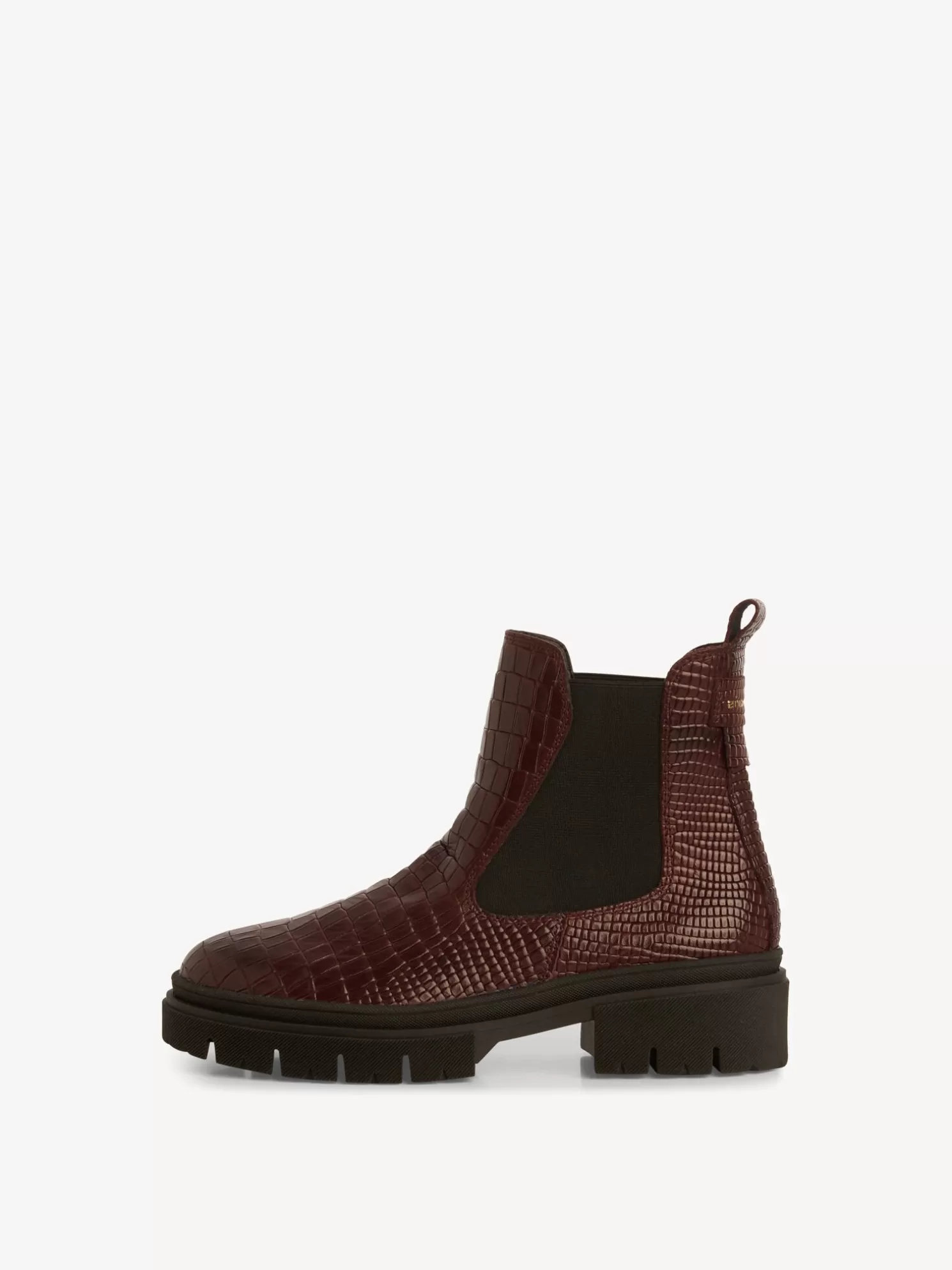 Tamaris Leder Chelsea Boot - rot