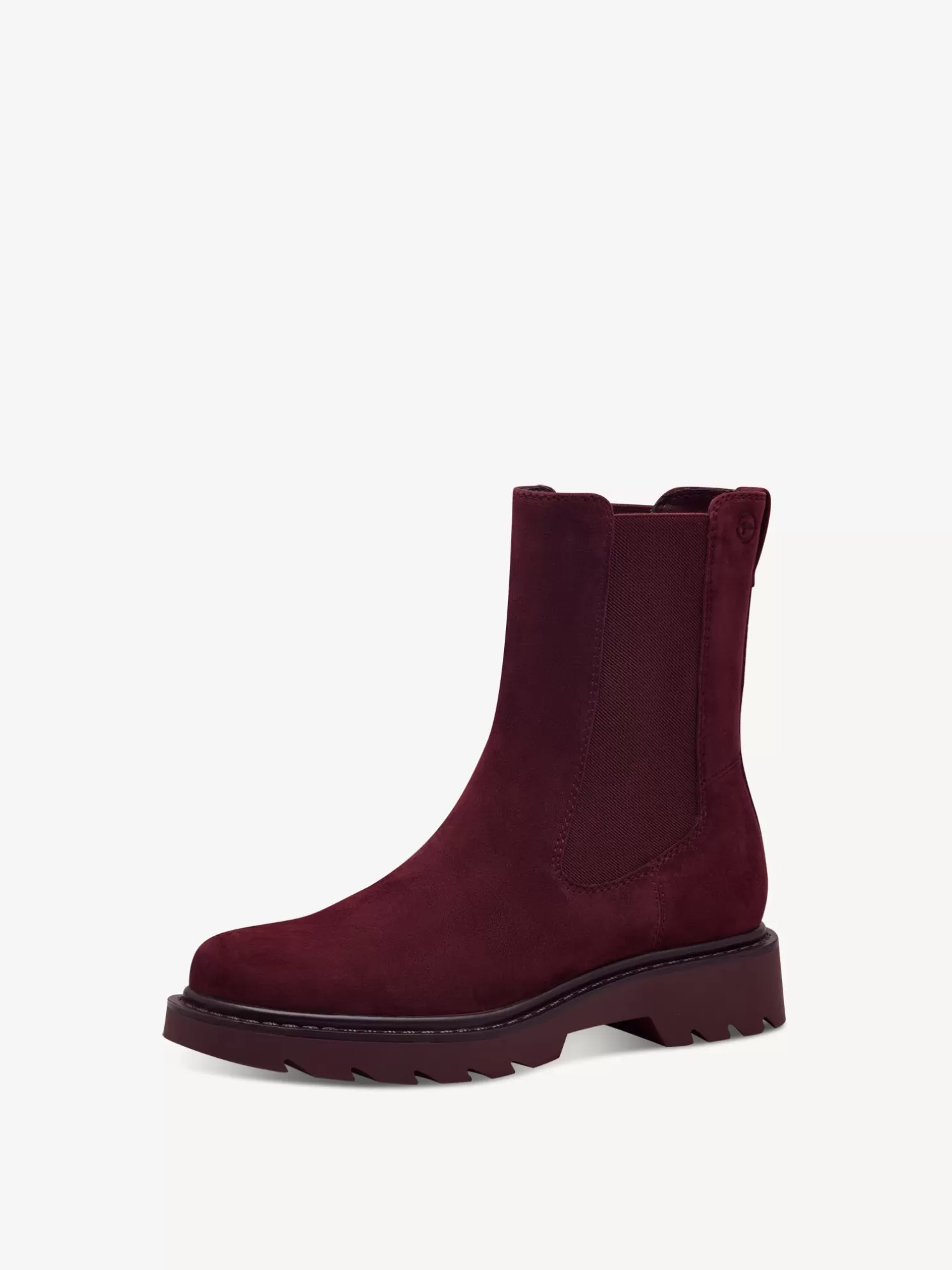 Tamaris Leder Chelsea Boot - rot