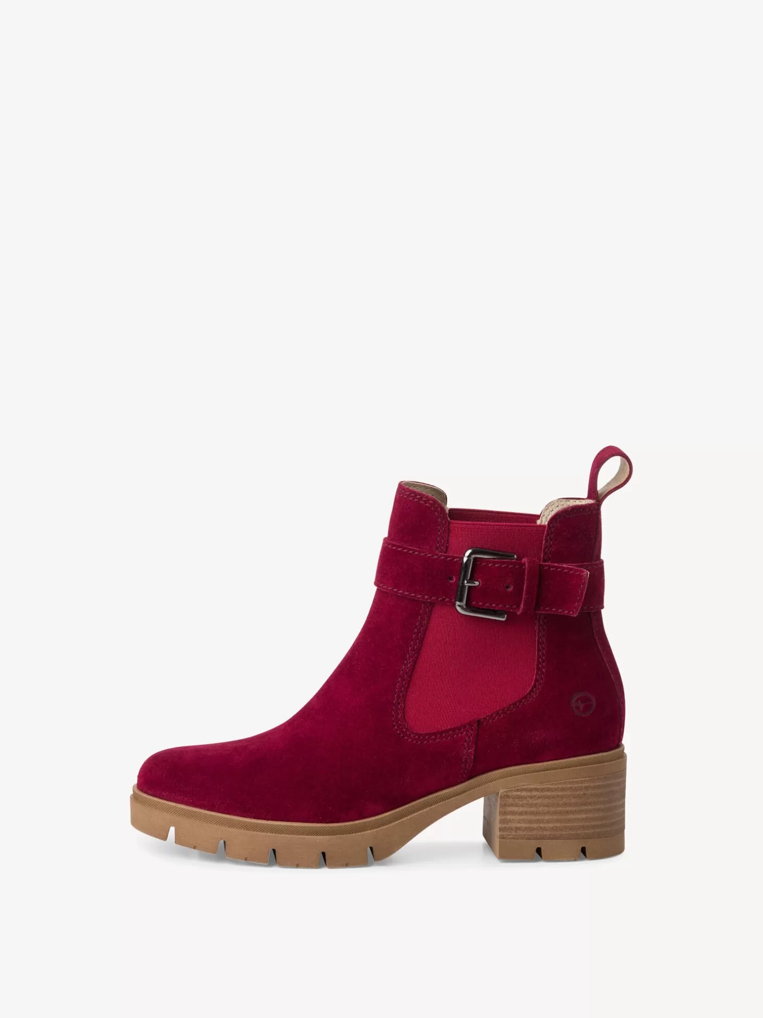 Tamaris Leder Chelsea Boot - rot