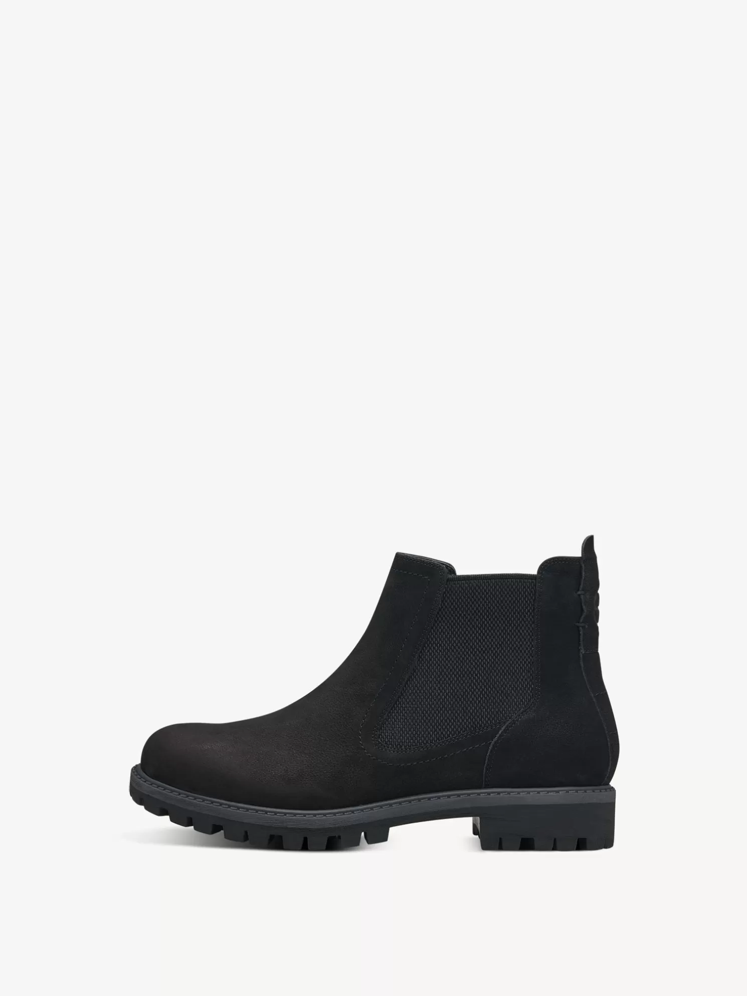 Tamaris Leder Chelsea Boot - schwarz