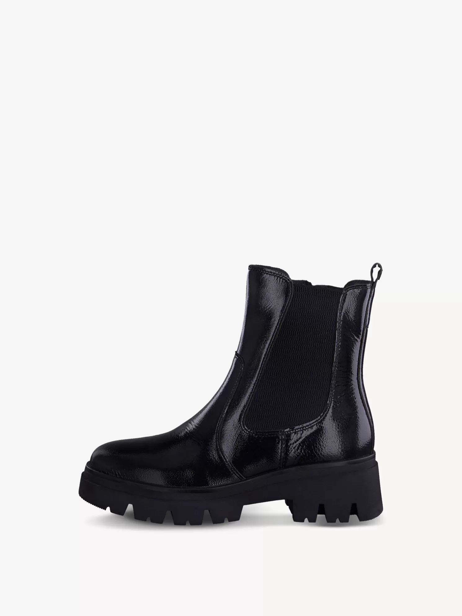 Tamaris Leder Chelsea Boot - schwarz