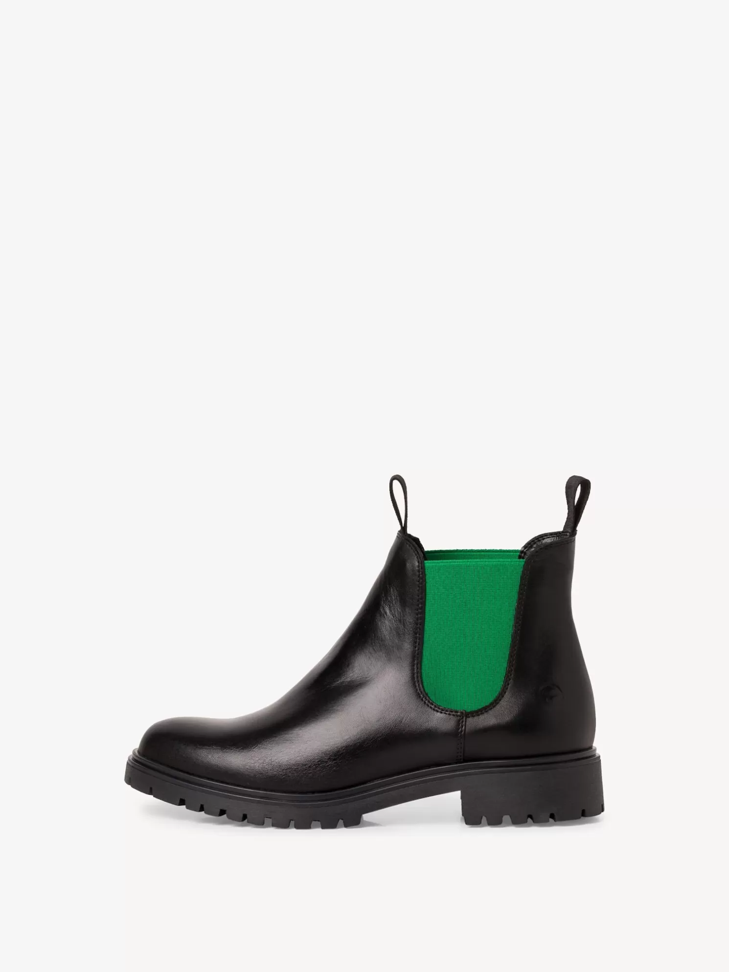 Tamaris Leder Chelsea Boot - schwarz