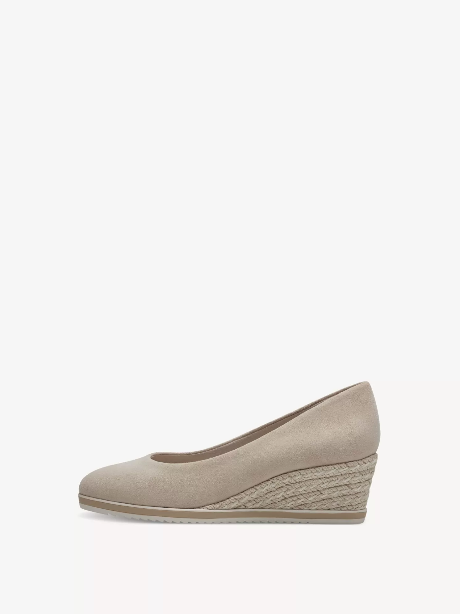 Tamaris Lederkeilpumps - beige