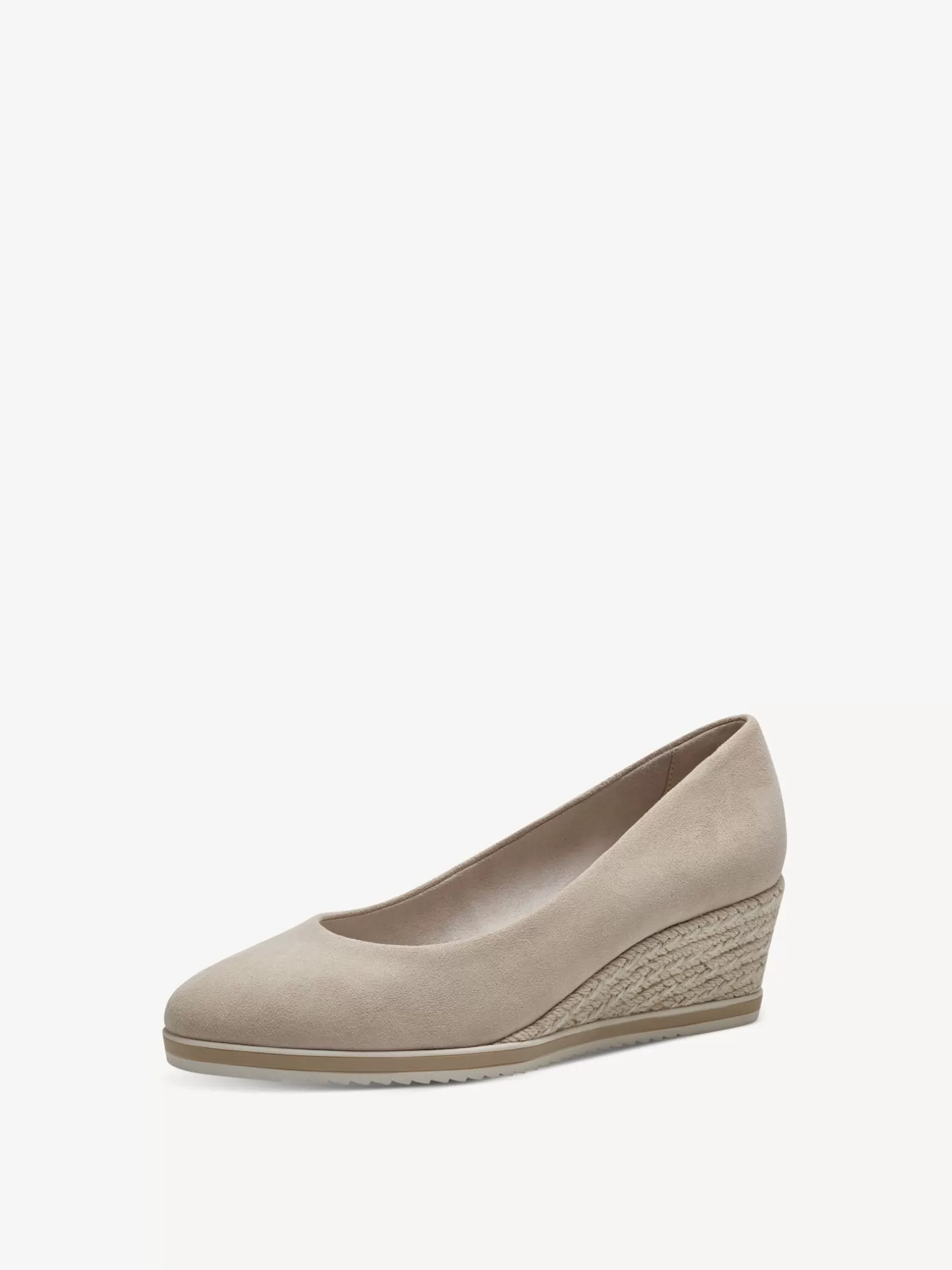 Tamaris Lederkeilpumps - beige