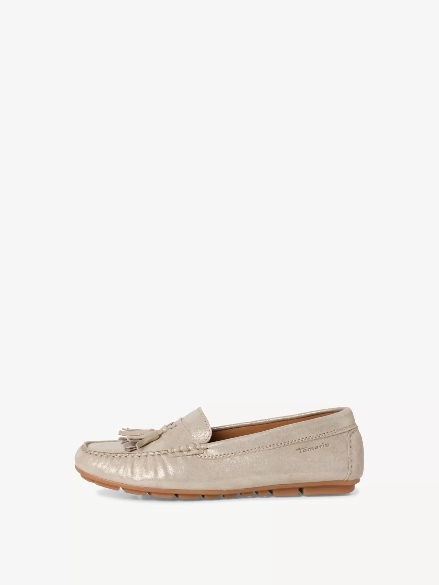 Tamaris Ledermoccassin - beige