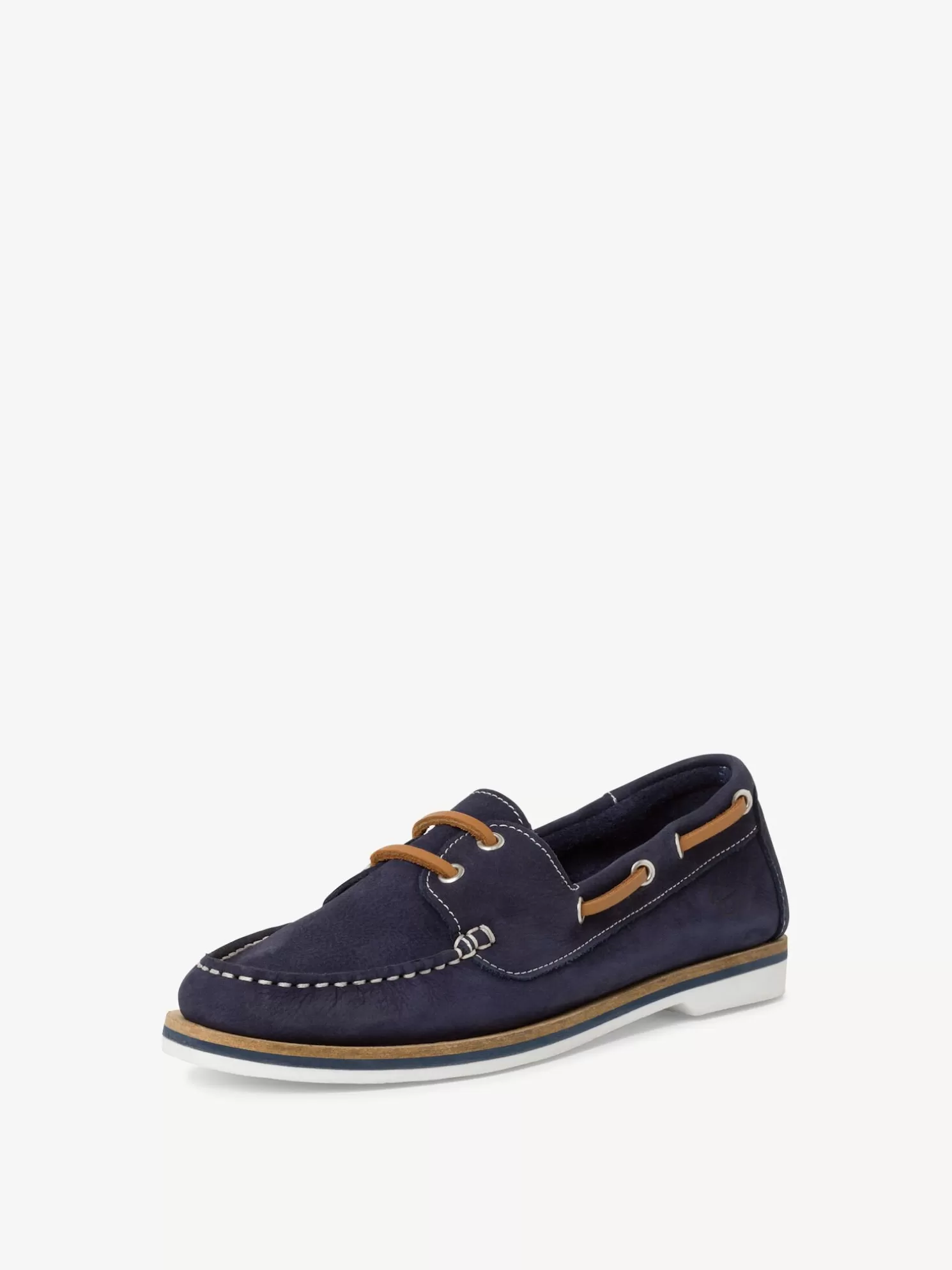 Tamaris Ledermoccassin - blau