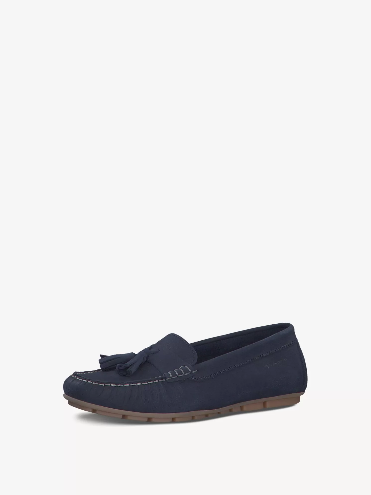 Tamaris Ledermoccassin - blau