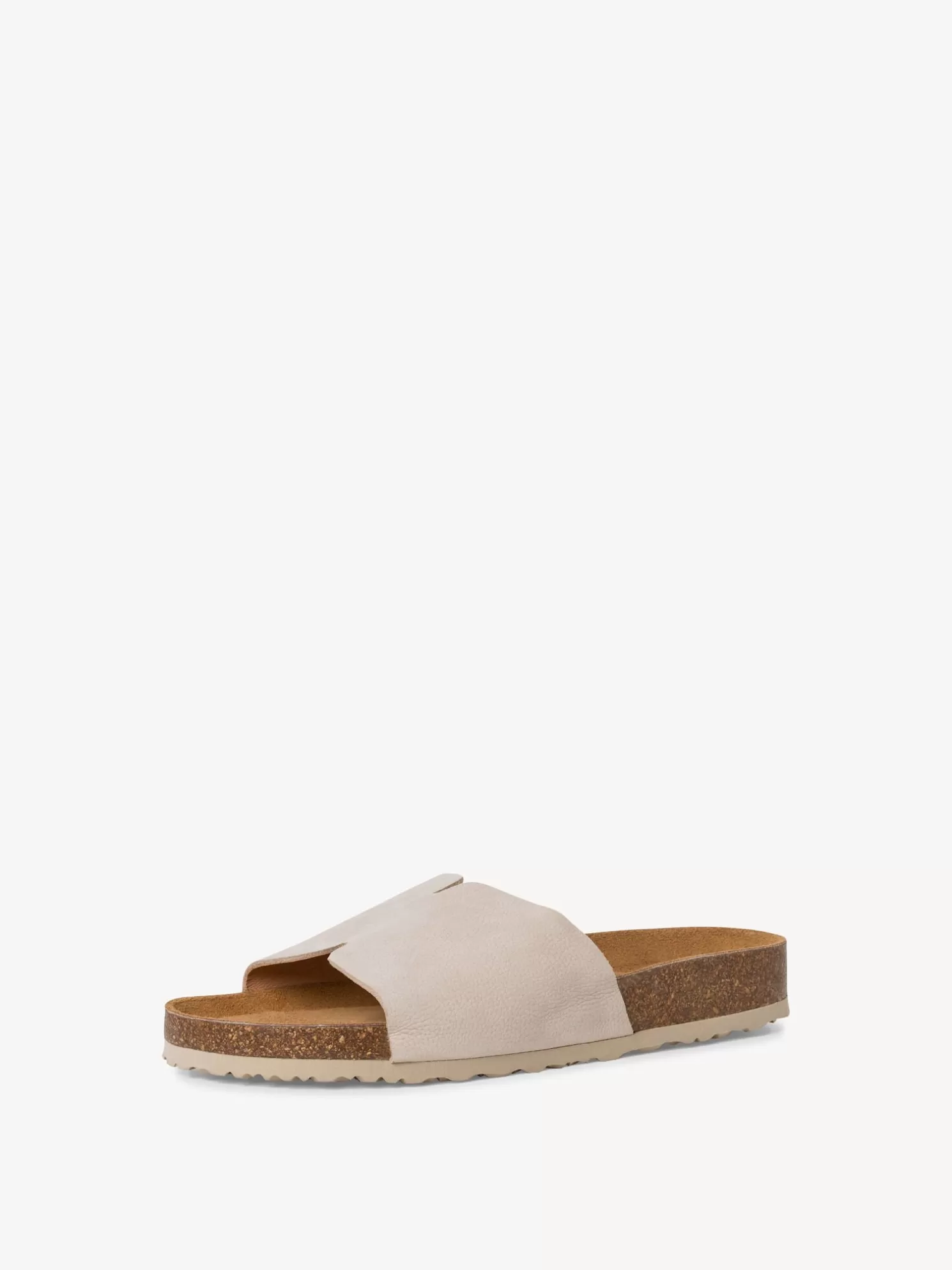 Tamaris Lederpantolette - beige