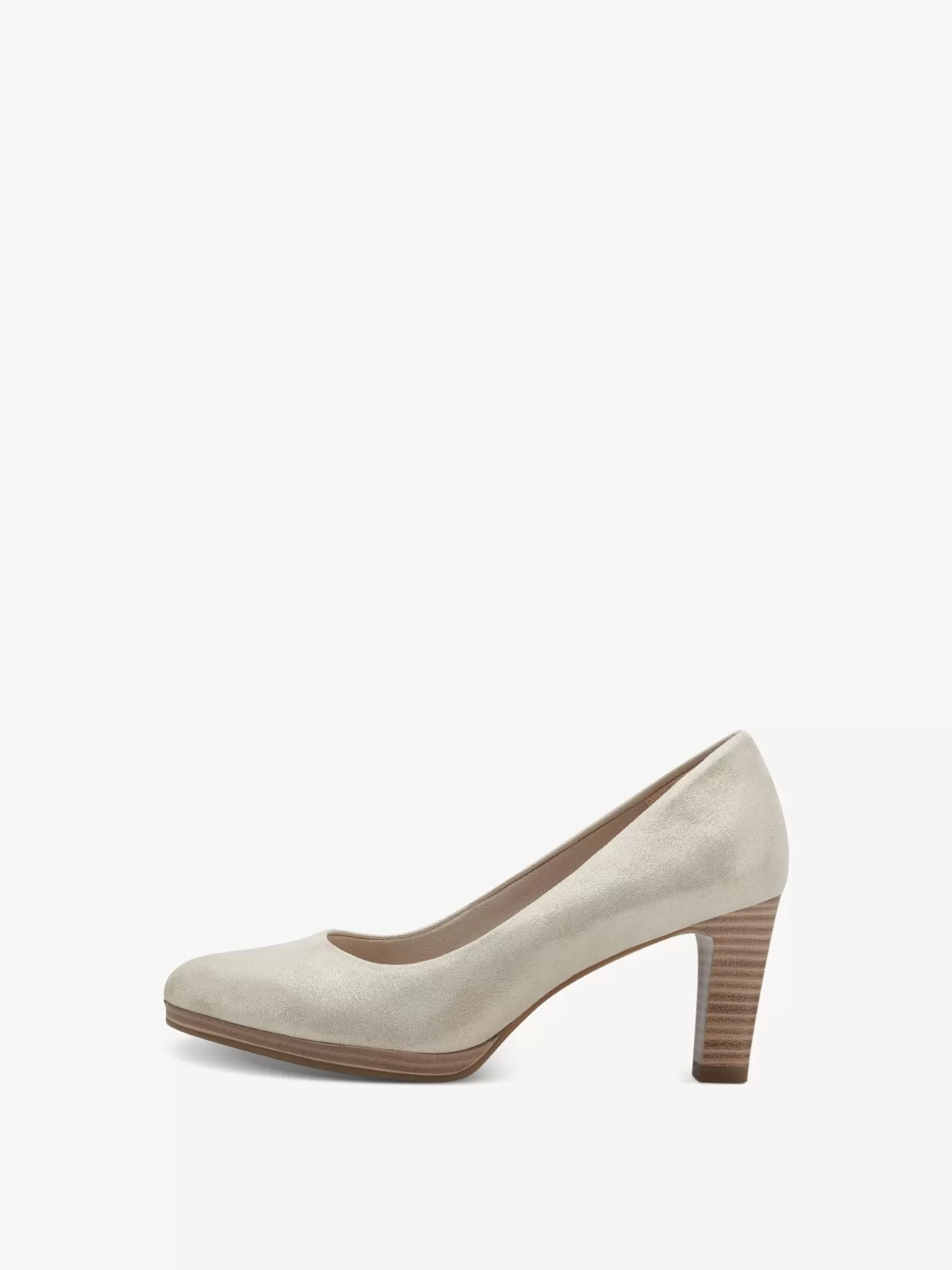 Tamaris Lederpumps - beige