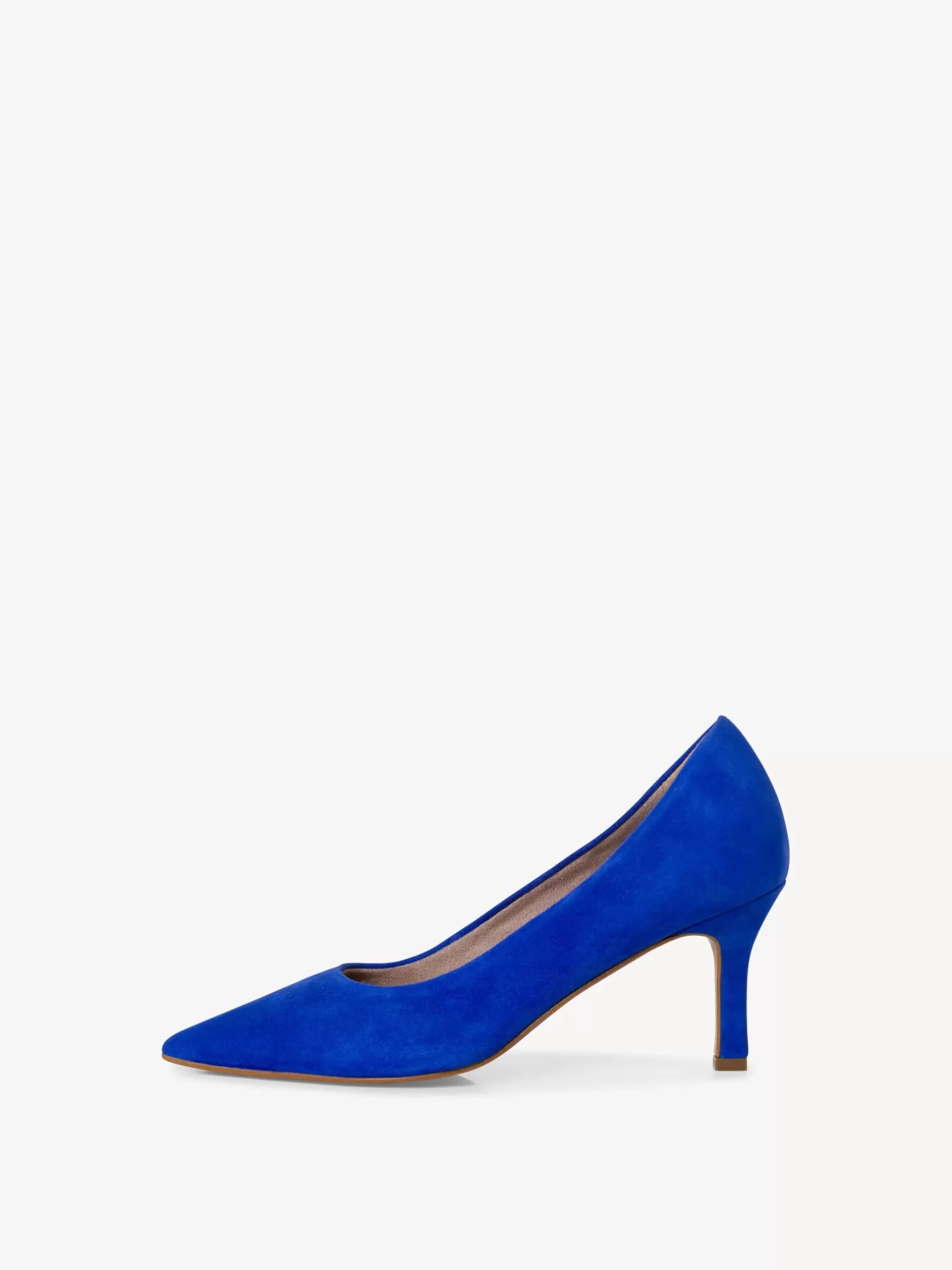 Tamaris Lederpumps - blau