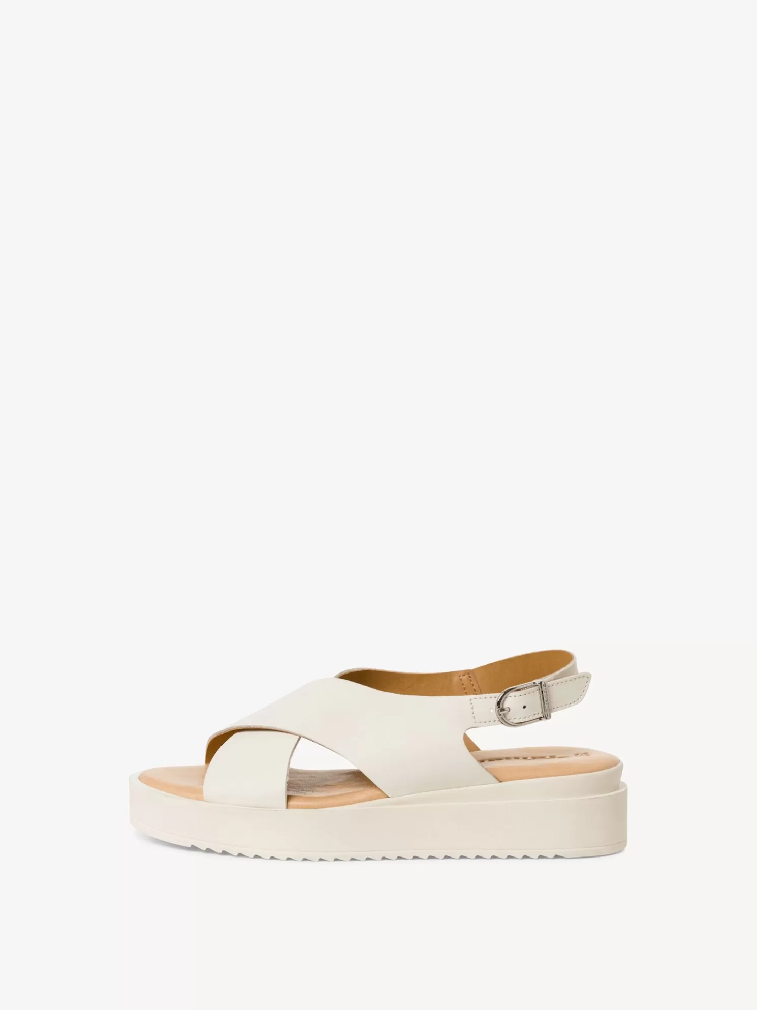 Tamaris Ledersandalette - beige