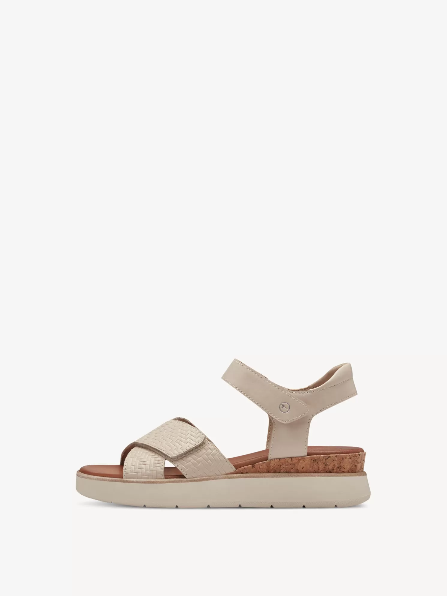 Tamaris Ledersandalette - beige