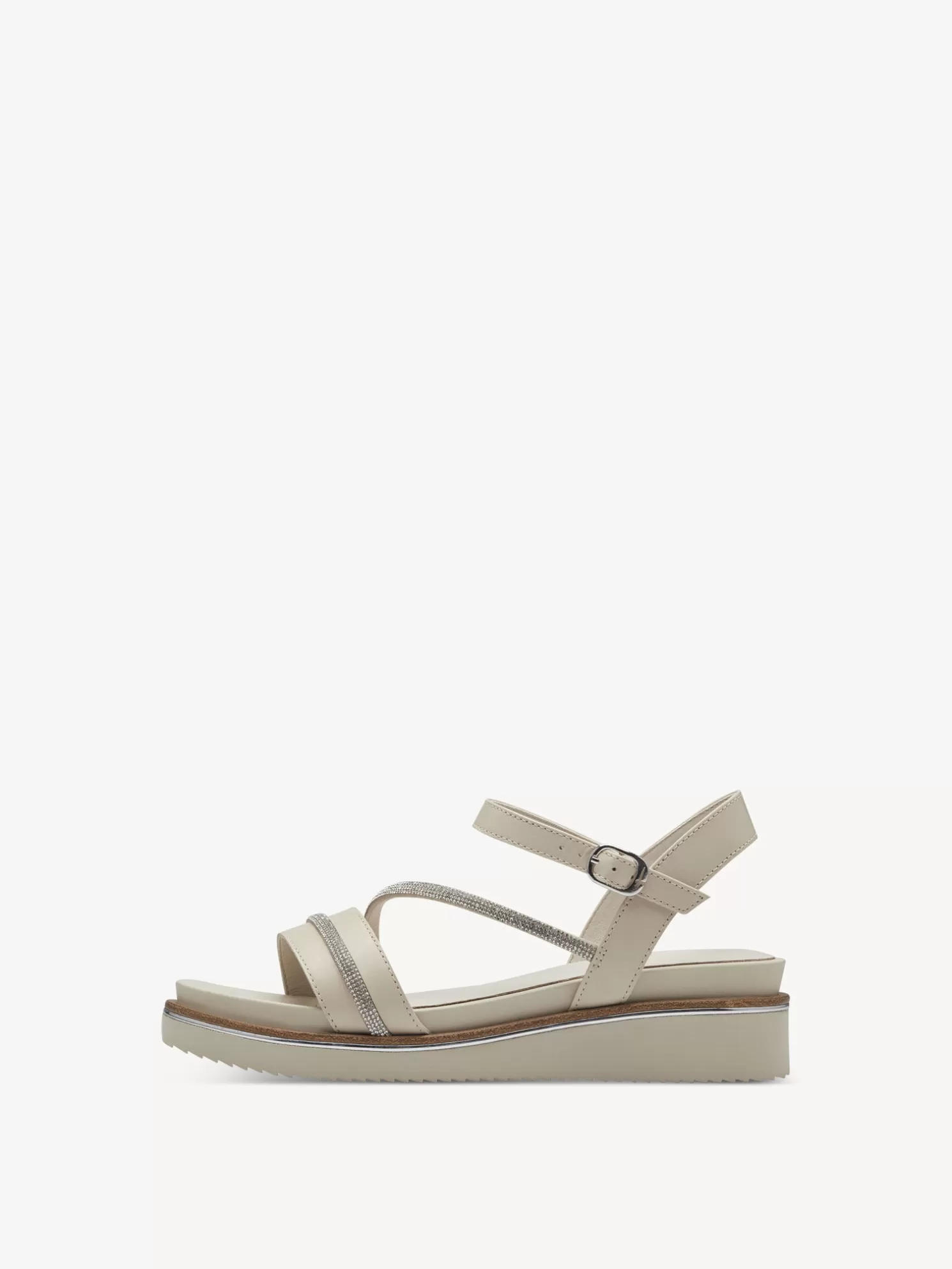 Tamaris Ledersandalette - beige