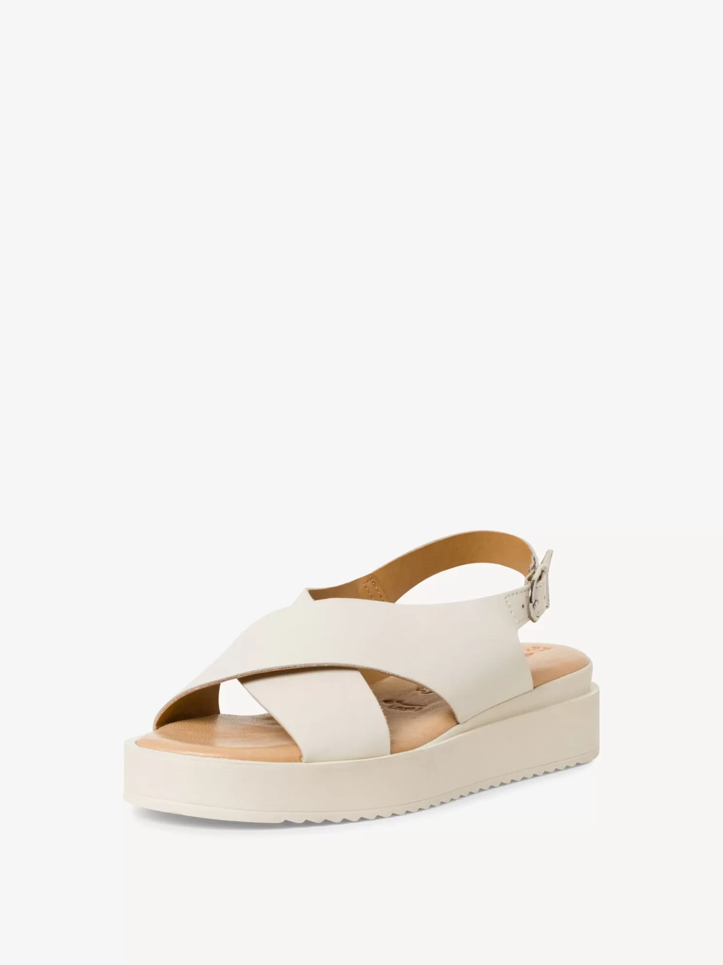 Tamaris Ledersandalette - beige