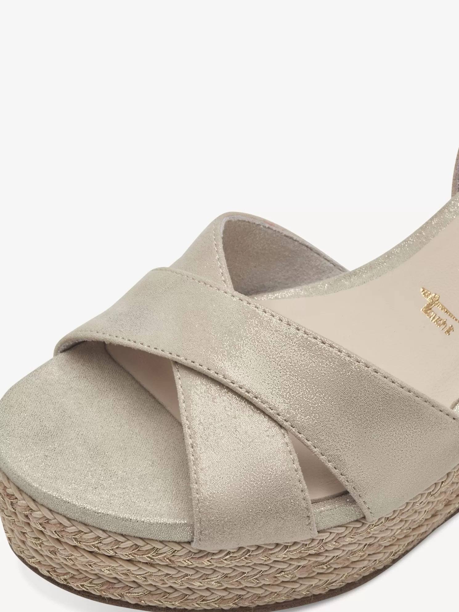 Tamaris Ledersandalette - beige