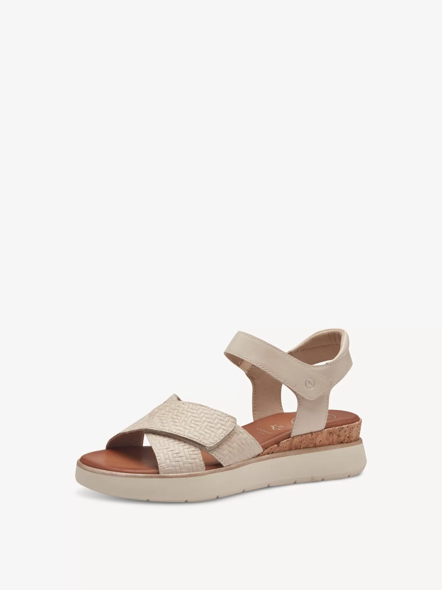 Tamaris Ledersandalette - beige