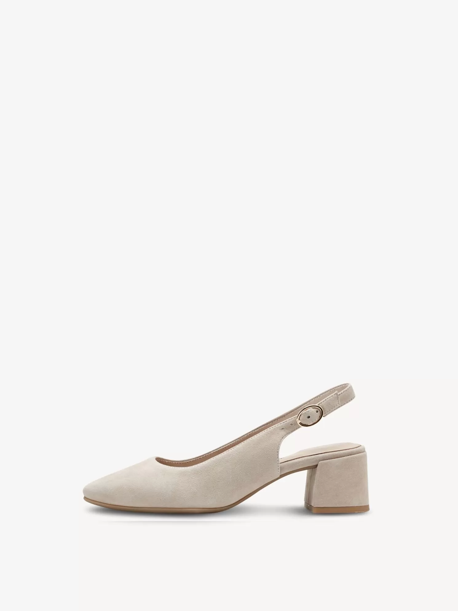 Tamaris Lederslingpumps - beige