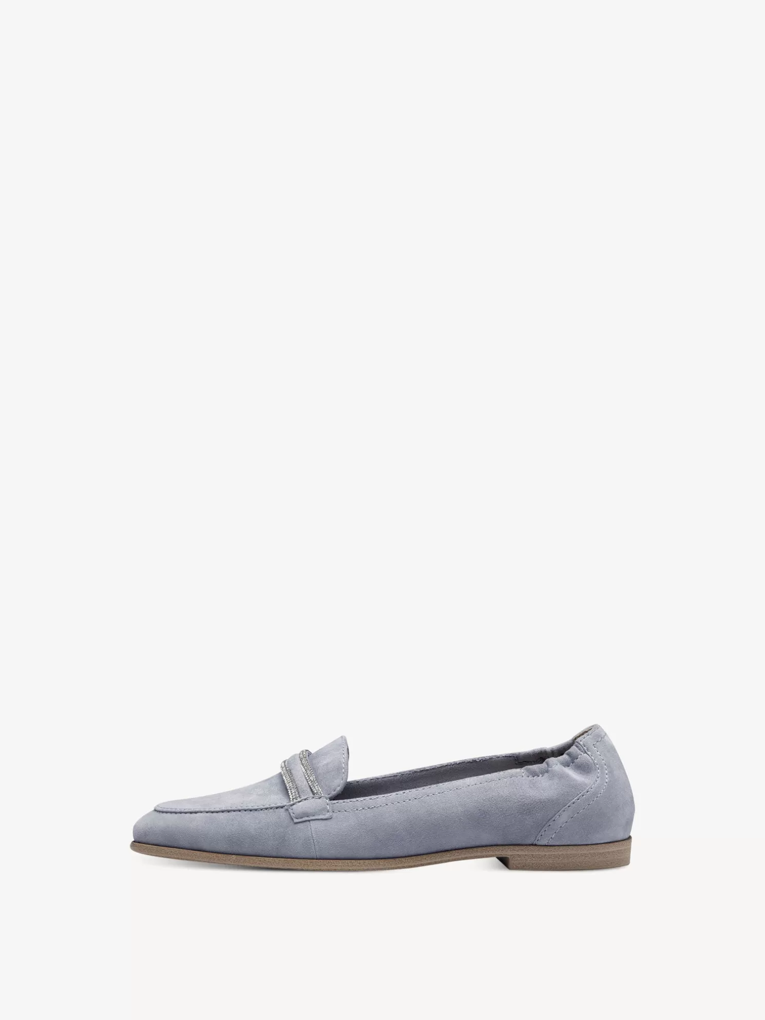 Tamaris Lederslipper - blau