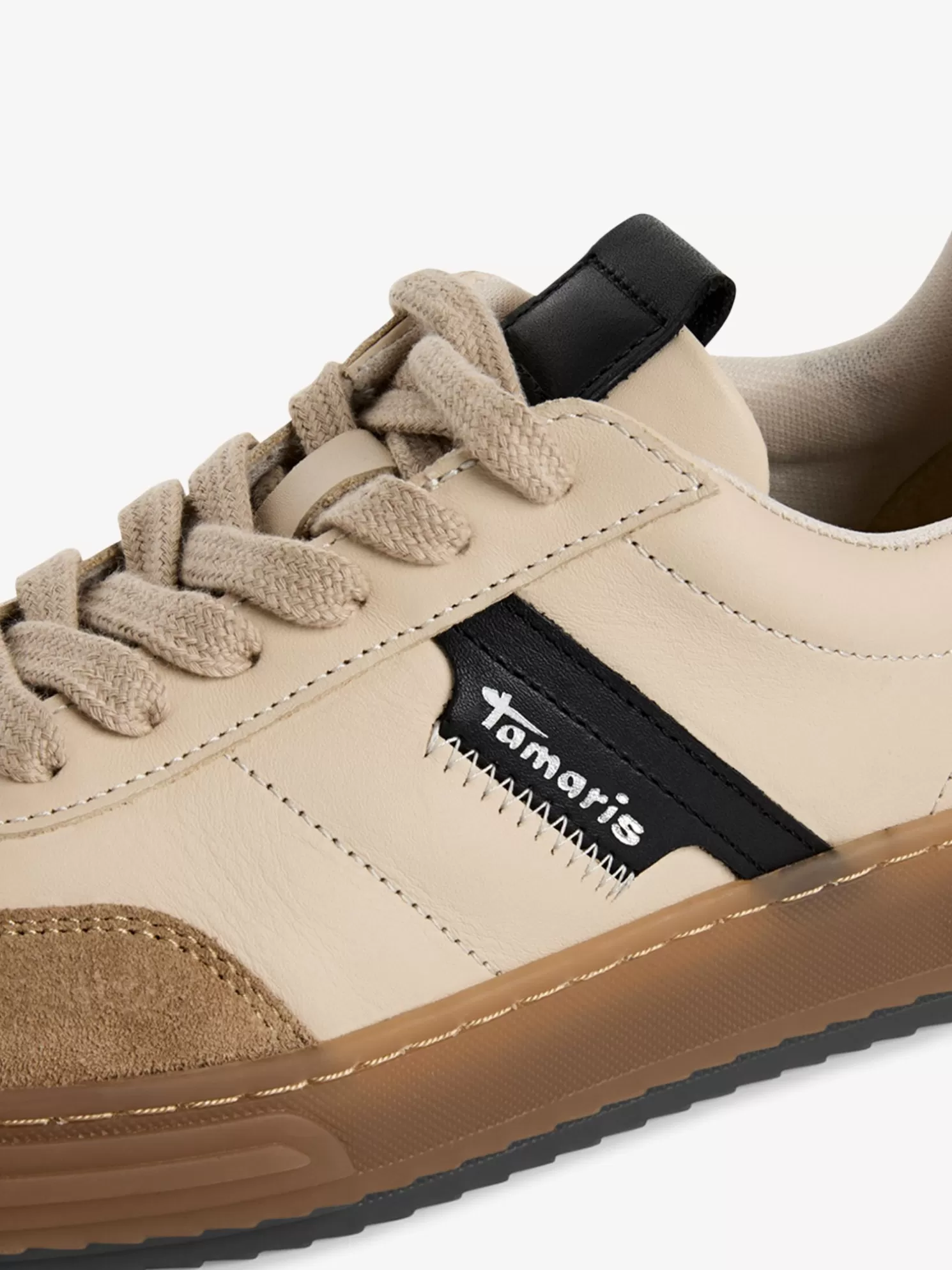 Tamaris Ledersneaker - beige