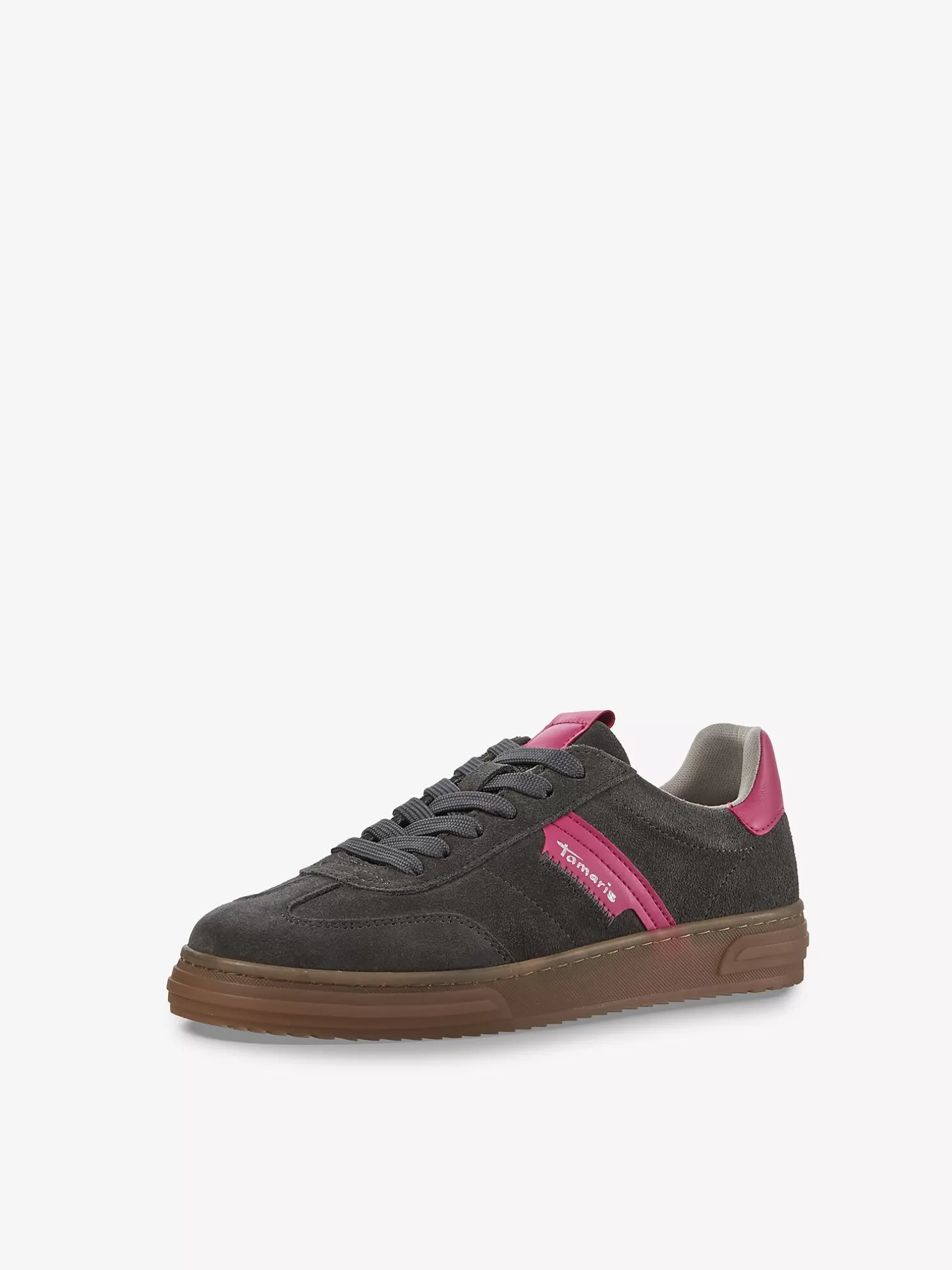 Tamaris Ledersneaker - grau