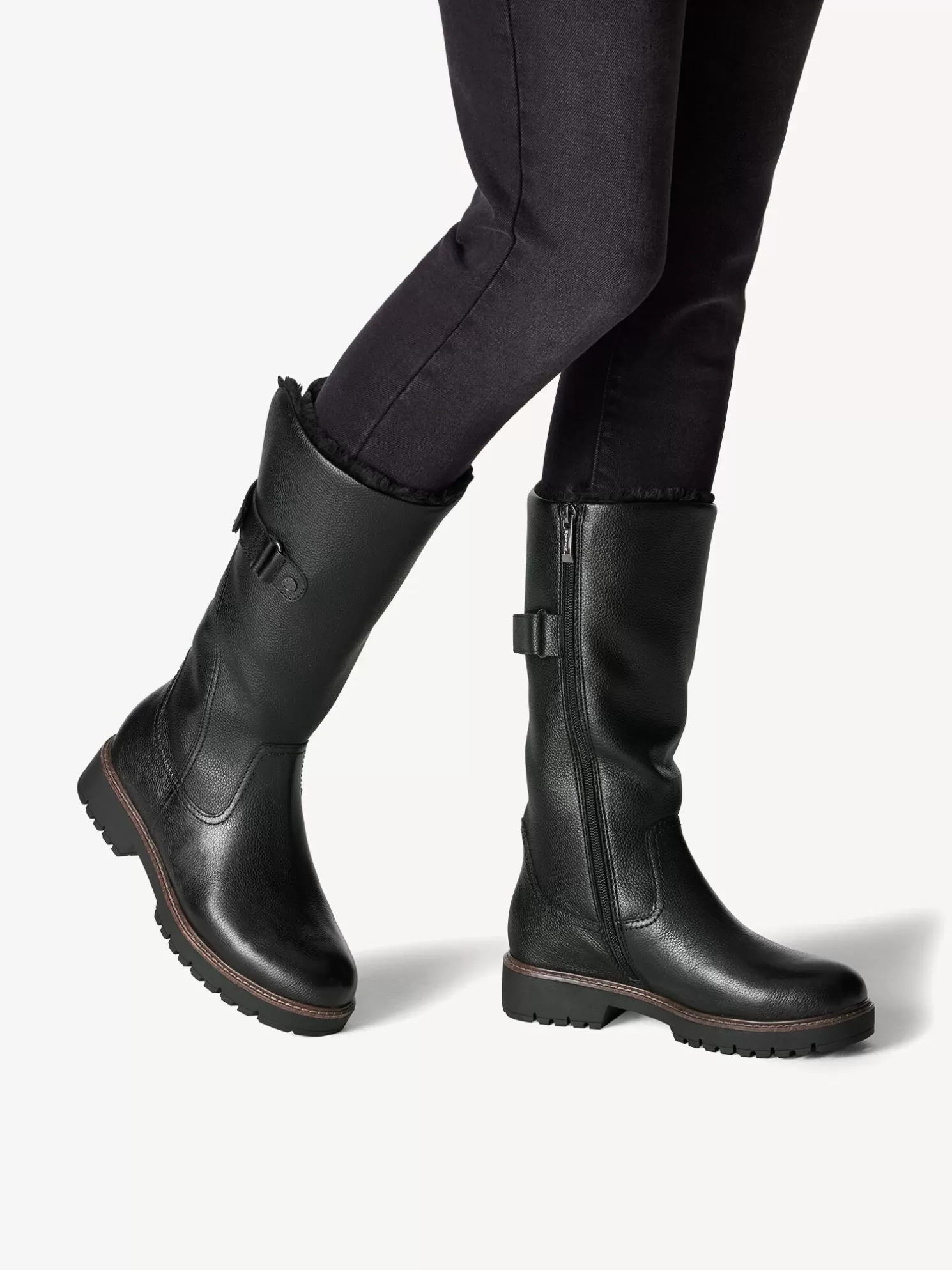 Tamaris Stiefel - schwarz Warmfutter