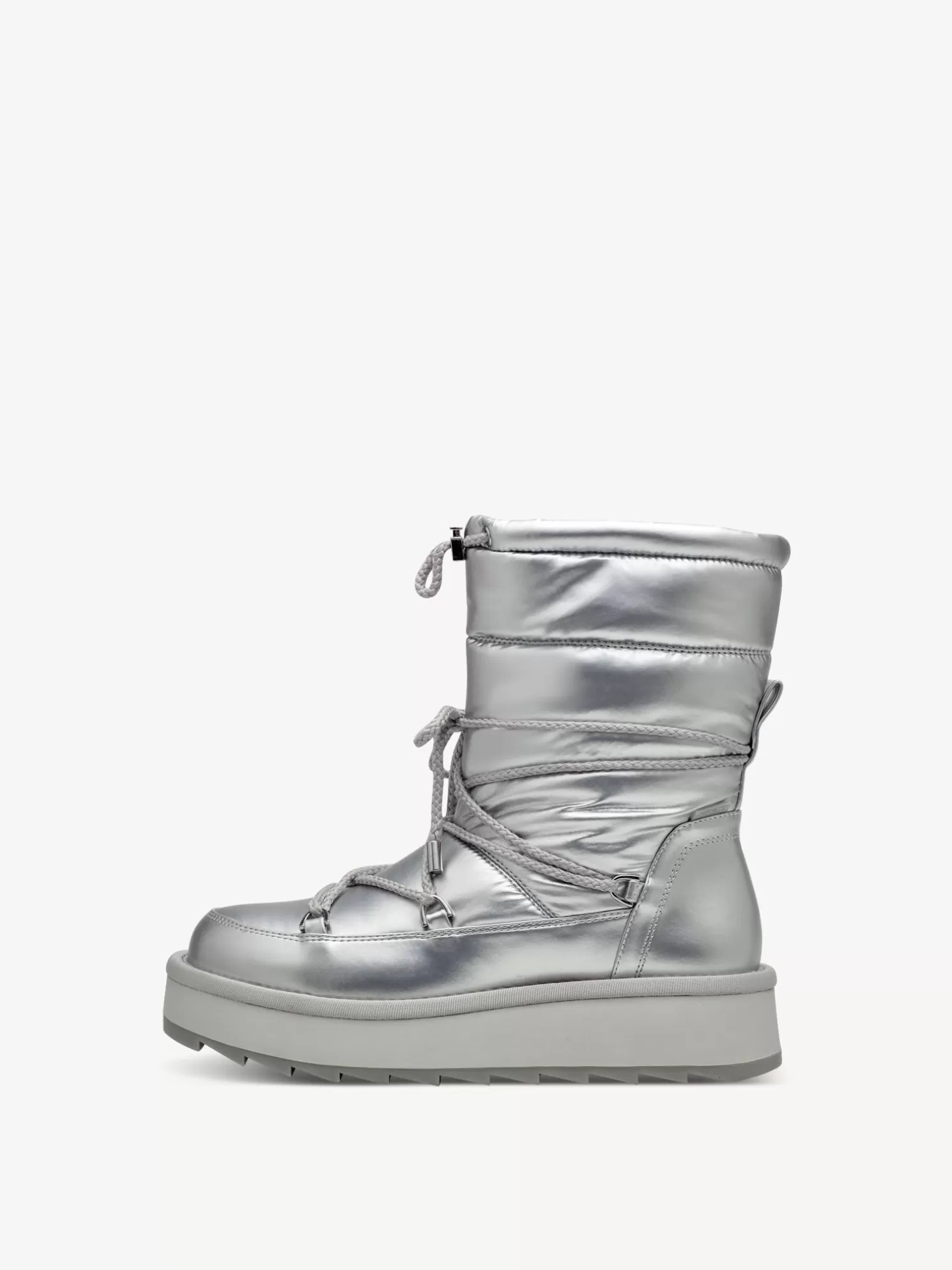 Tamaris Stiefelette - silber Warmfutter